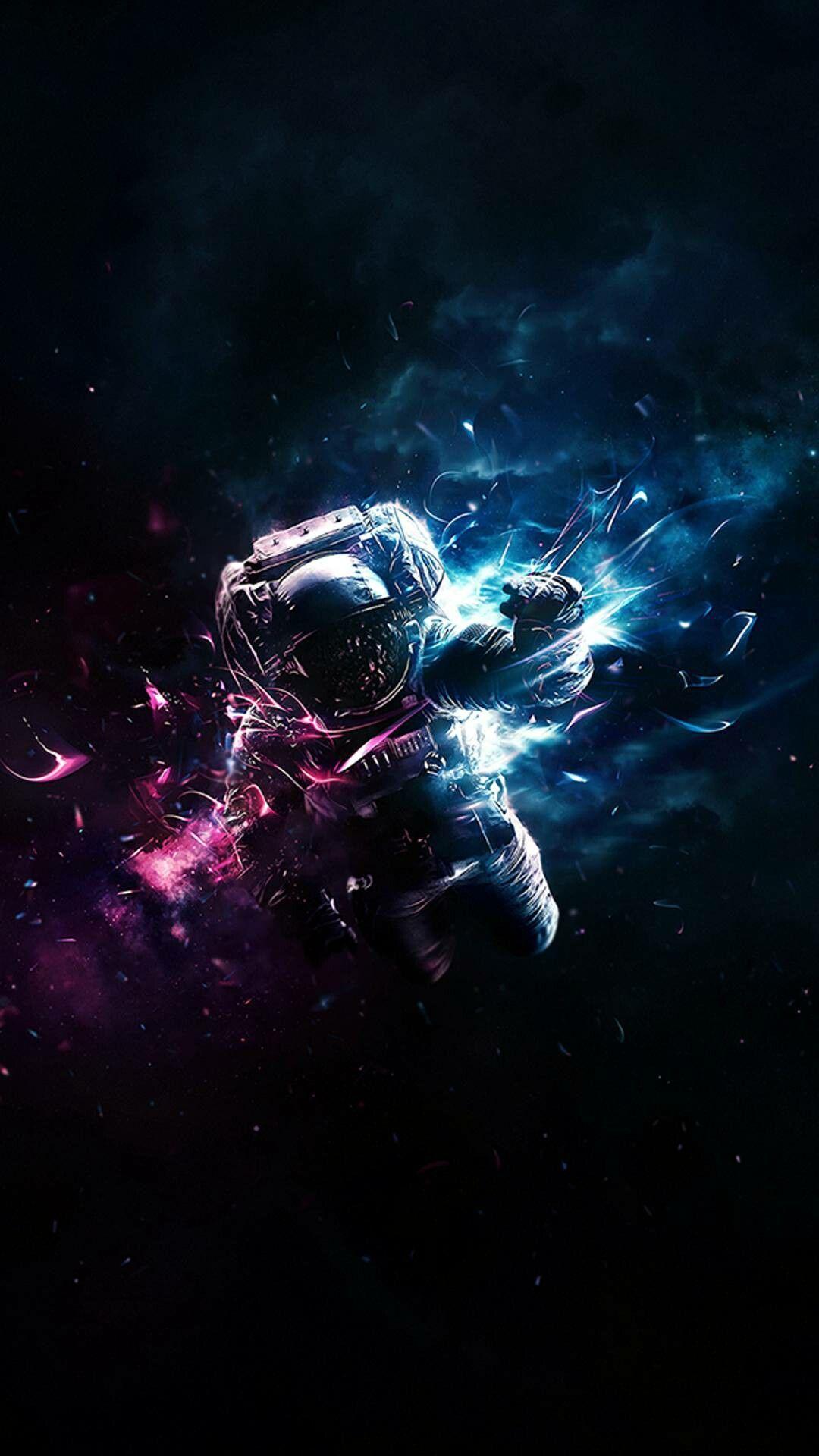 Spaceman Color Geoglyser abstract astronaut blue fluid galaxy  psicodelia HD phone wallpaper  Peakpx
