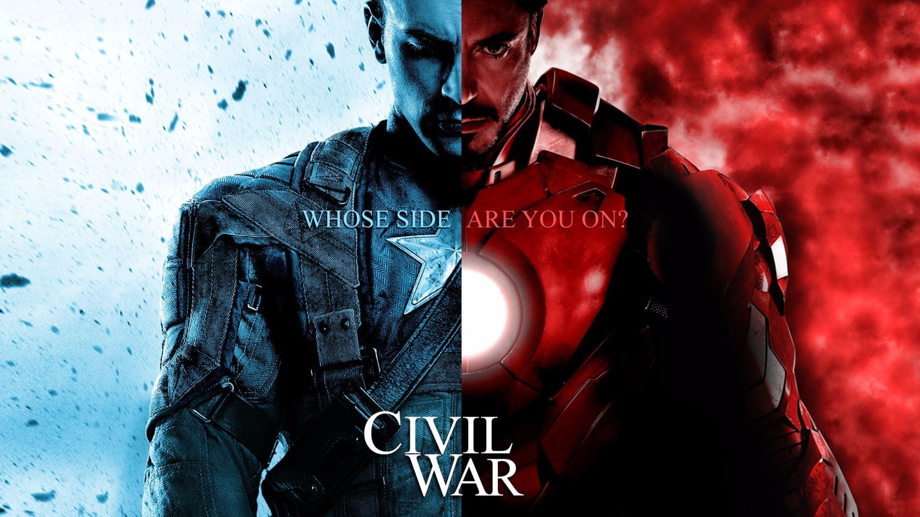 Inspiring Captain America Civil War 4K Wallpaper. Free 4K