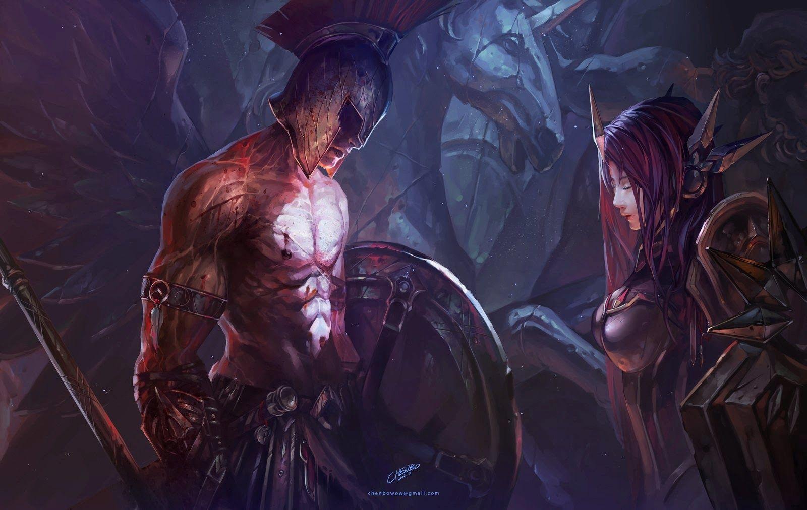 Pantheon League of Legends Wallpaper, Pantheon Desktop Wallpaper