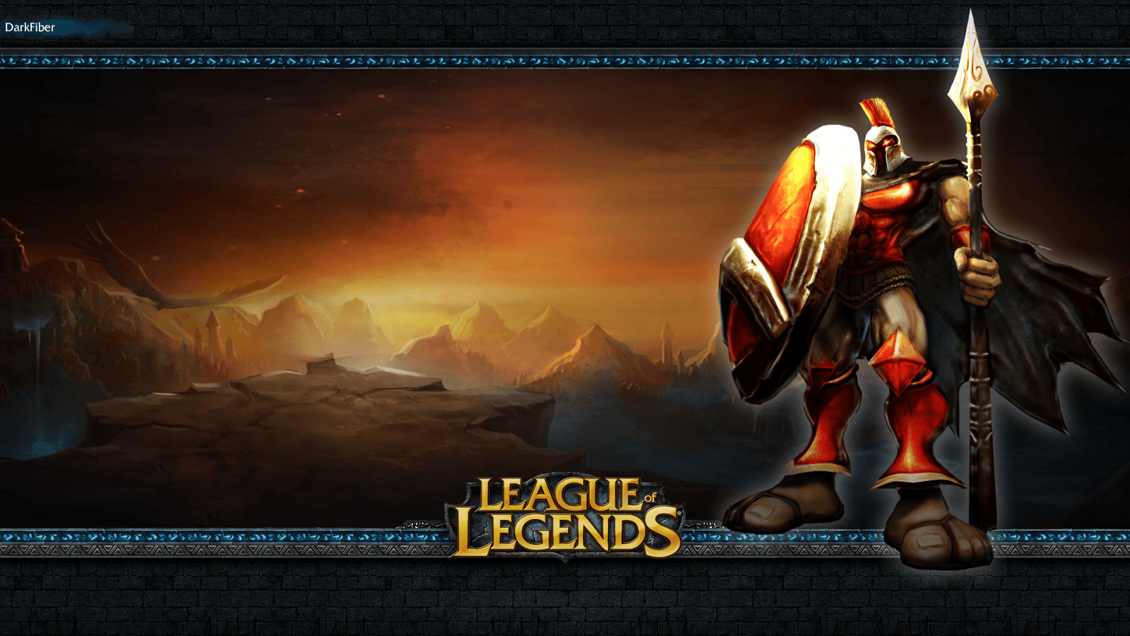 Pantheon League of Legends Wallpaper, Pantheon Desktop Wallpaper
