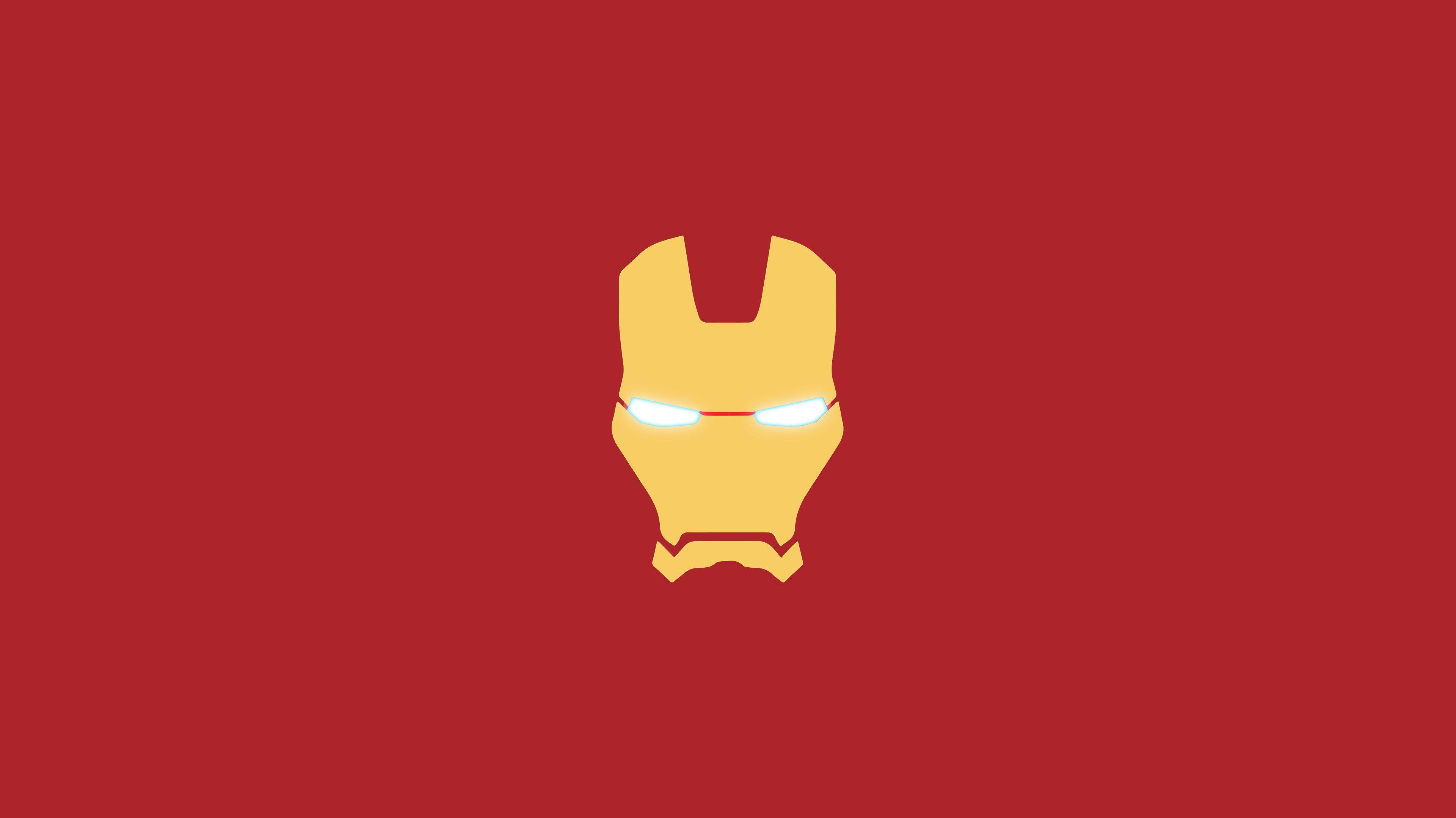 Iron Man Mask Minimal 2048x1152 Resolution HD 4k