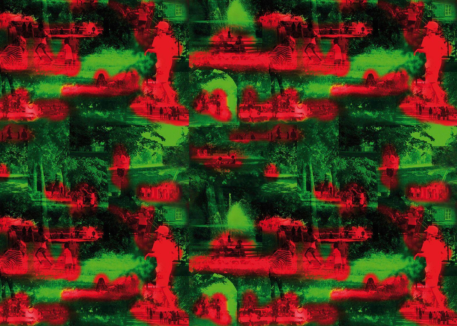 Jean Nouvel designs wallpaper to capture a London summer