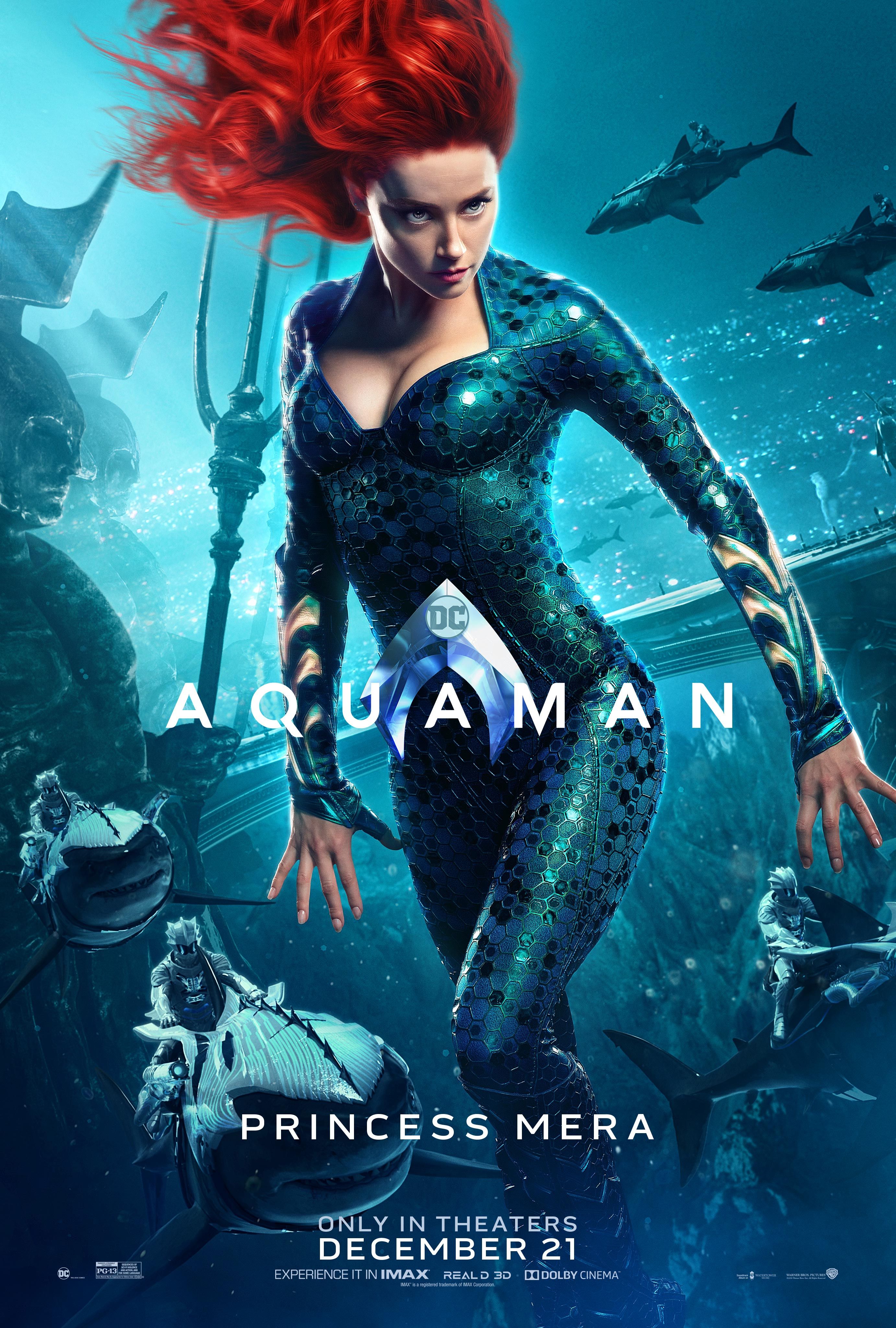 Aquaman Amber Heard Wallpapers Wallpaper Cave