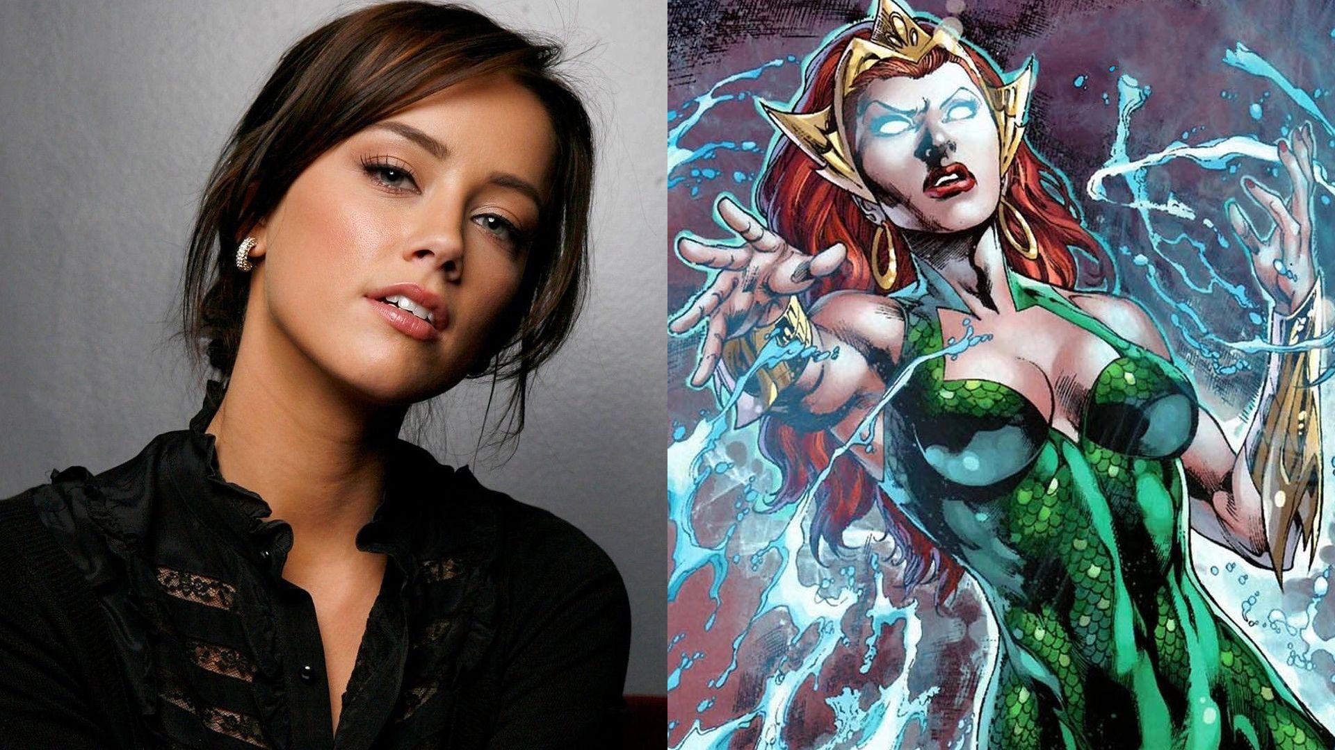 Amber Heard Confirms JUSTICE LEAGUE and AQUAMAN Role, Talks About