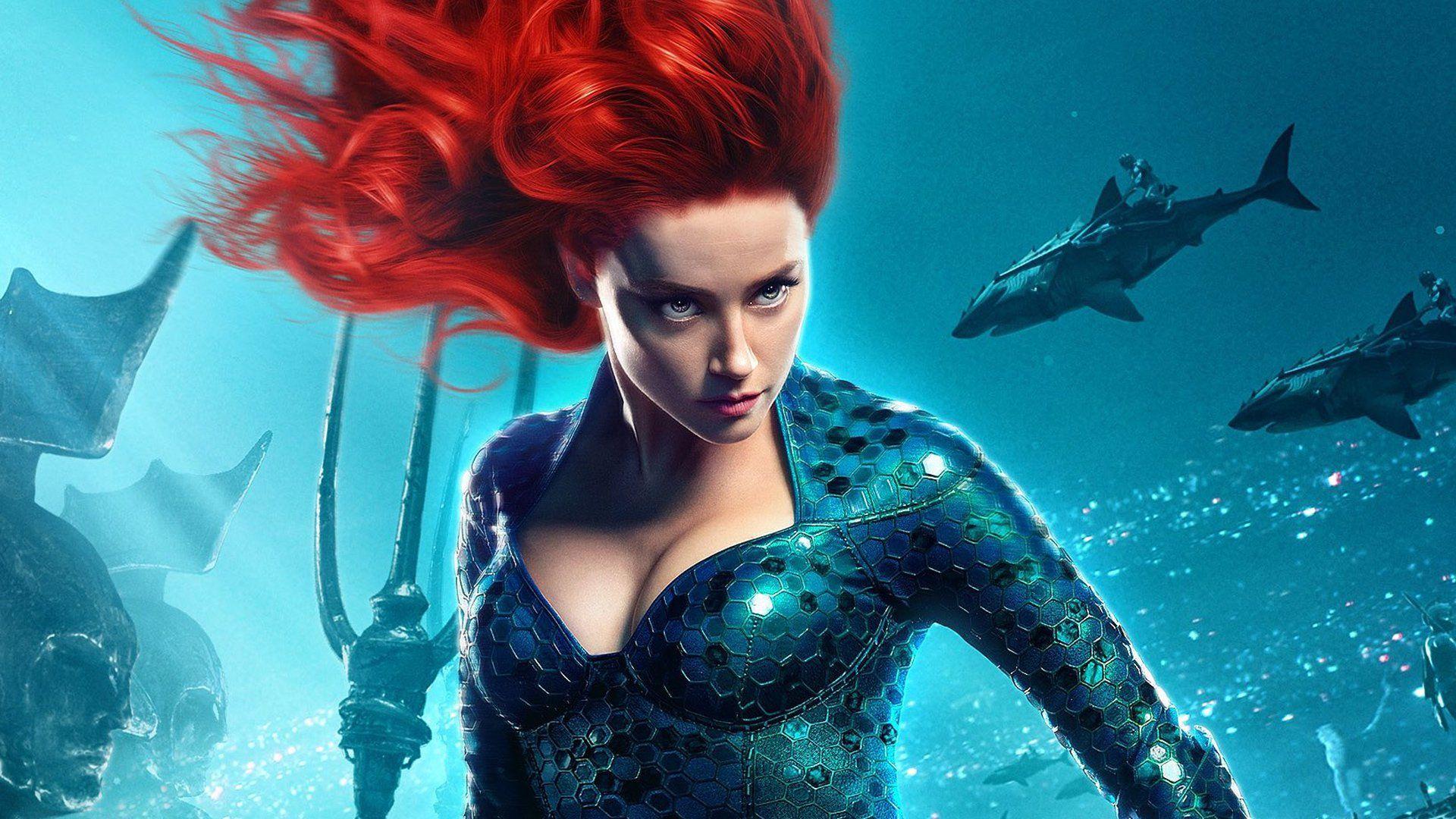 Amber Heard, As Princess, Aquaman Movie walpaper HD wallpaper