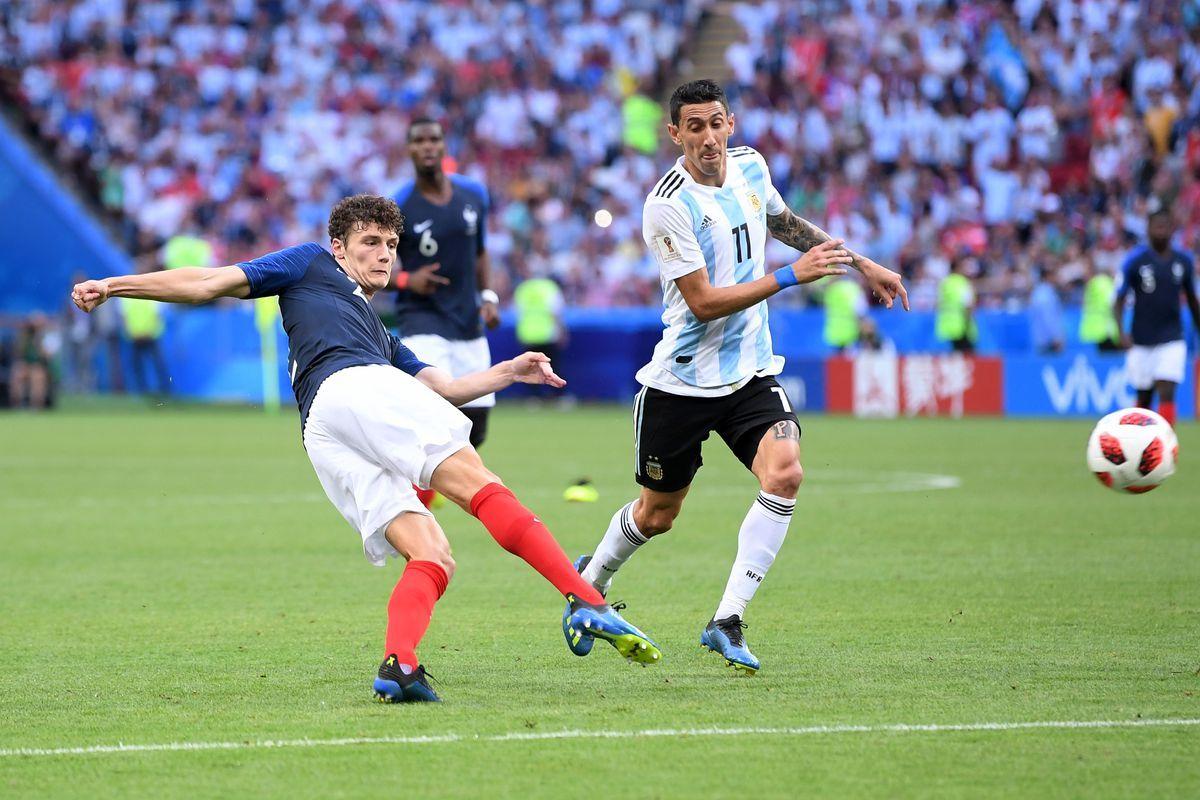 World Cup 2018: Benjamin Pavard scores wild goal in France vs