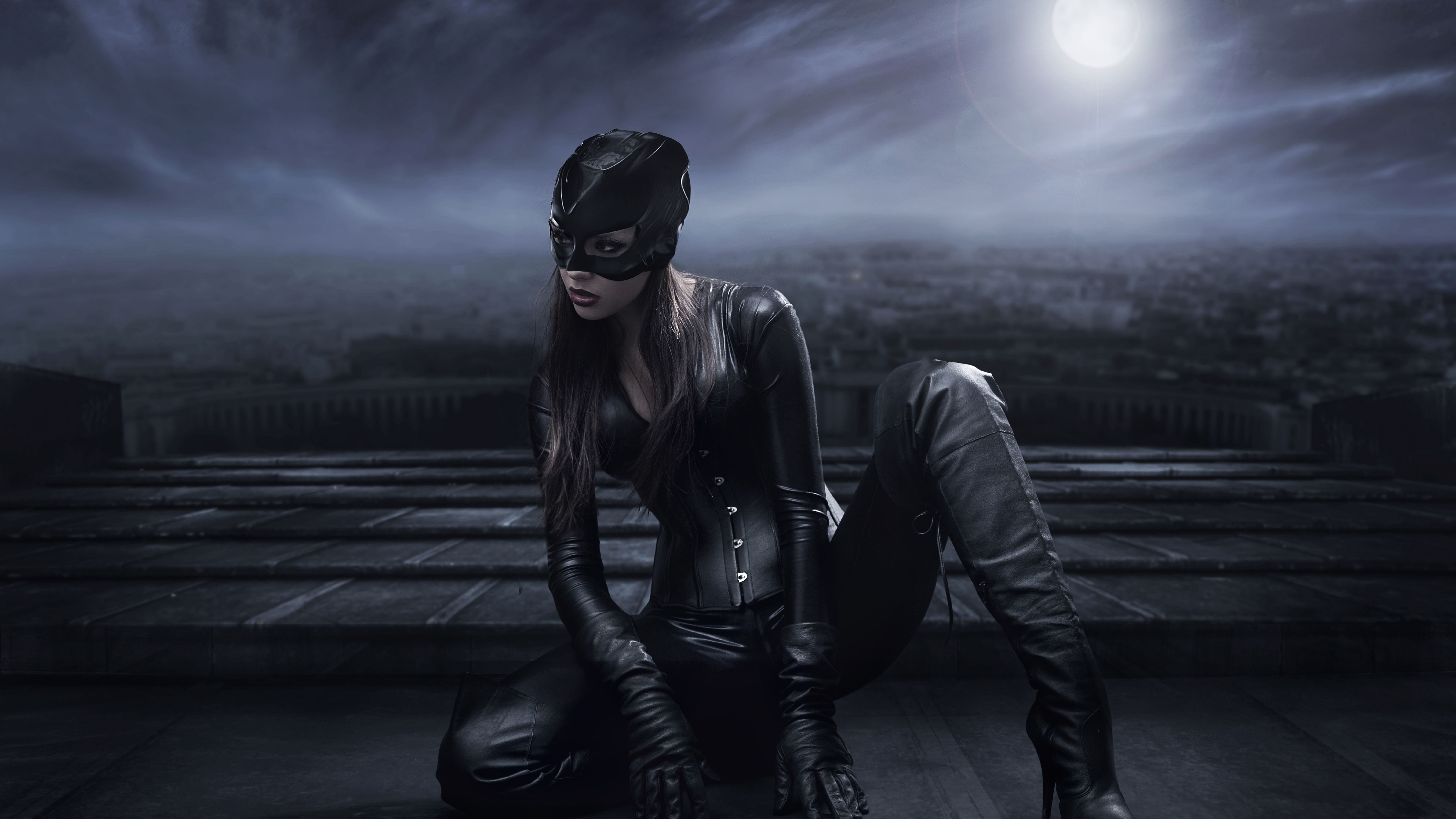Catwoman Cosplay 10k Wallpaper. HD Wallpaper Mafia