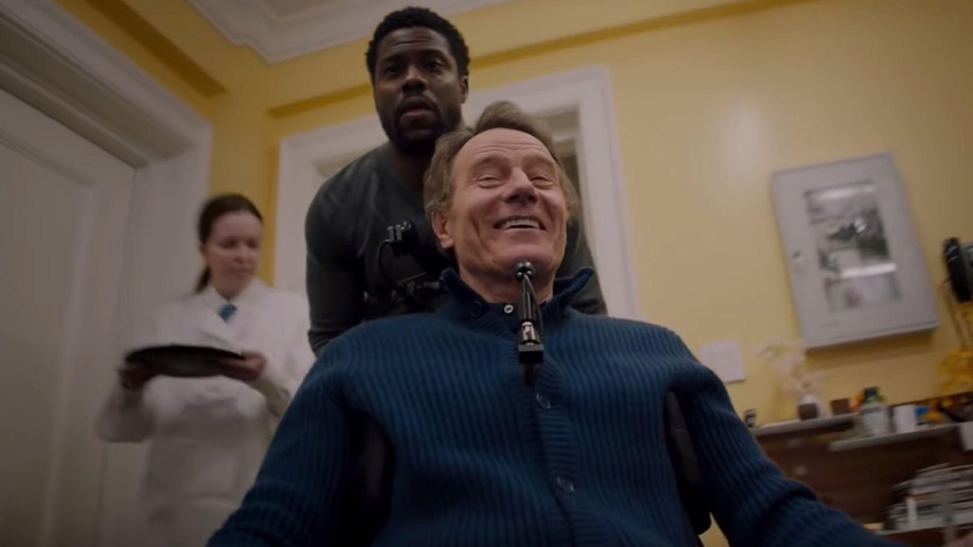 Kevin Hart is Hired To Take Care of Bryan Cranston in Trailer