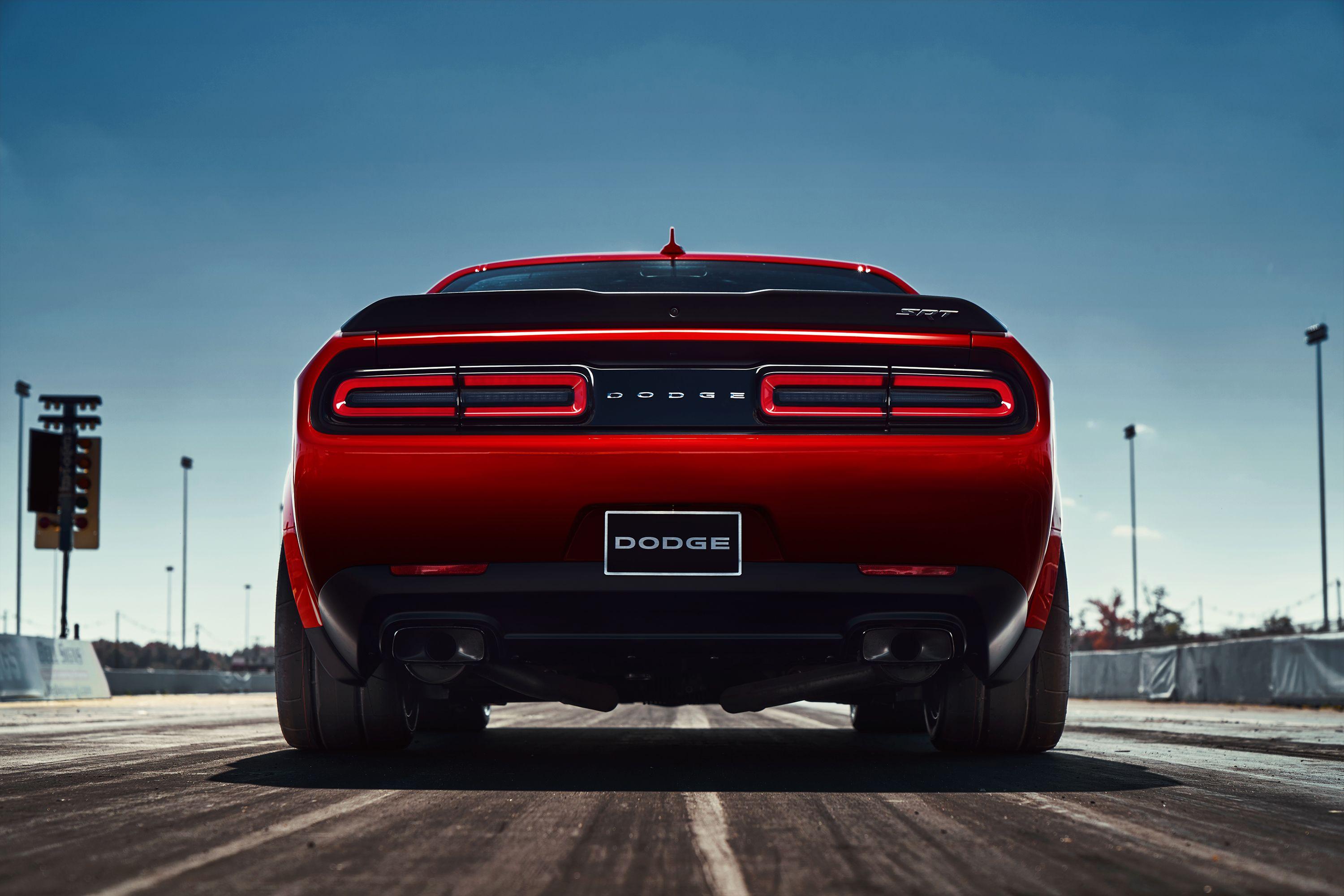 Wallpaper Dodge Challenger SRT Demon, 2018, HD, Automotive / Cars