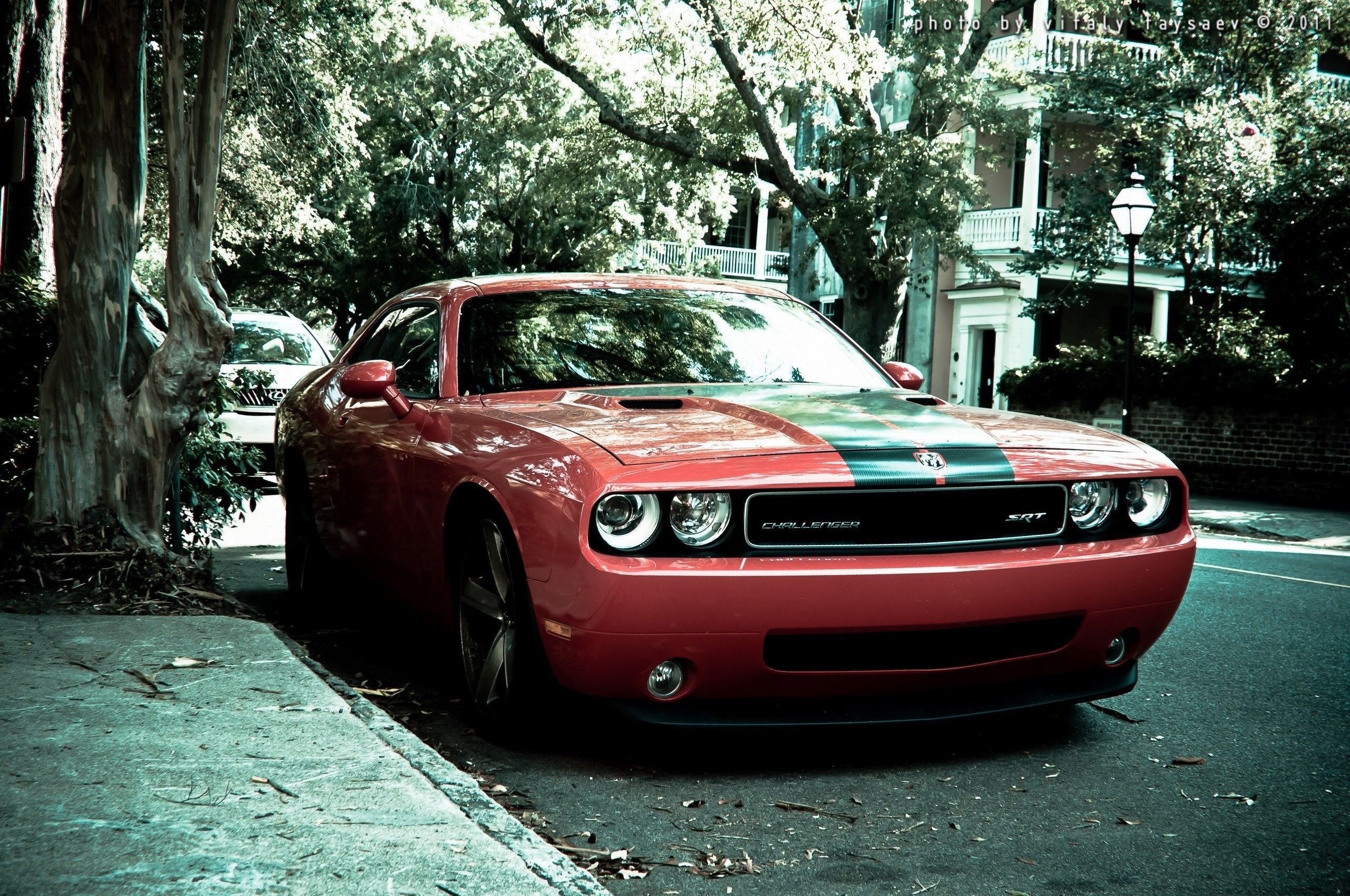 car muscle cars dodge dodge challenger srt wallpaper and background