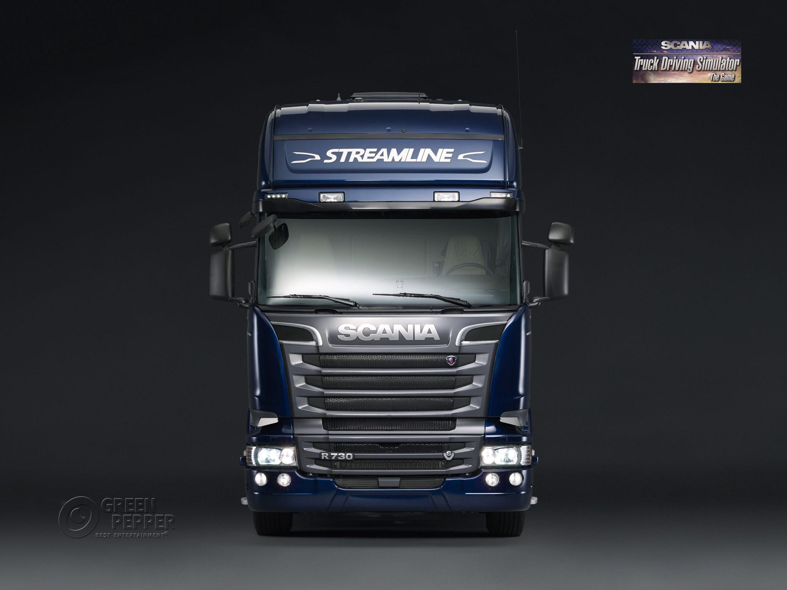 Scania Truck Driving Simulator: The Game promotional art