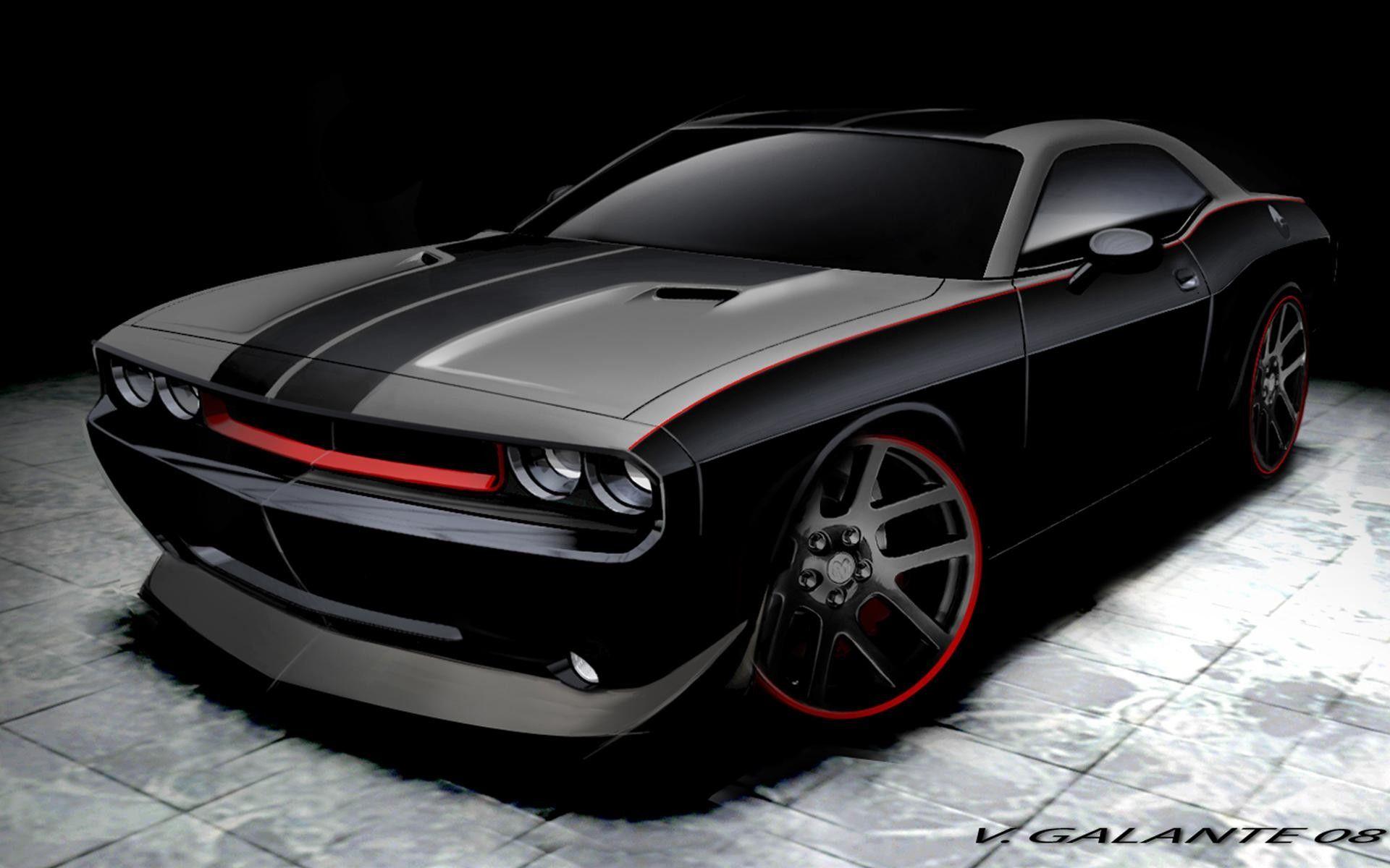 Dodge Challenger Srt Hellcat Wallpaper background picture