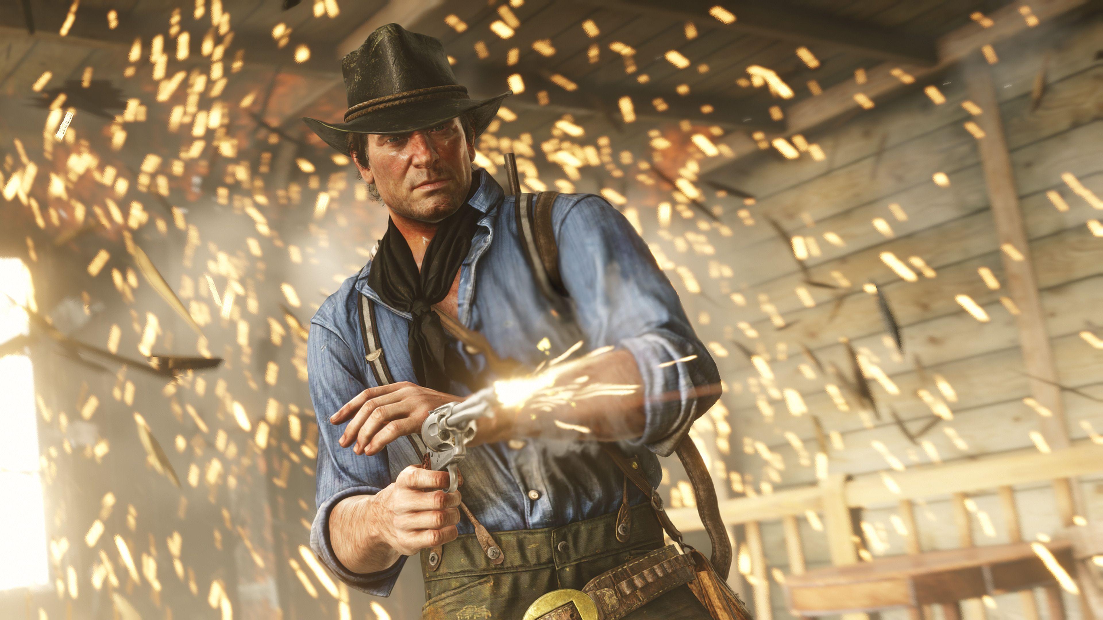 Arthur Morgan  Wallpaper, Background, Action adventure game