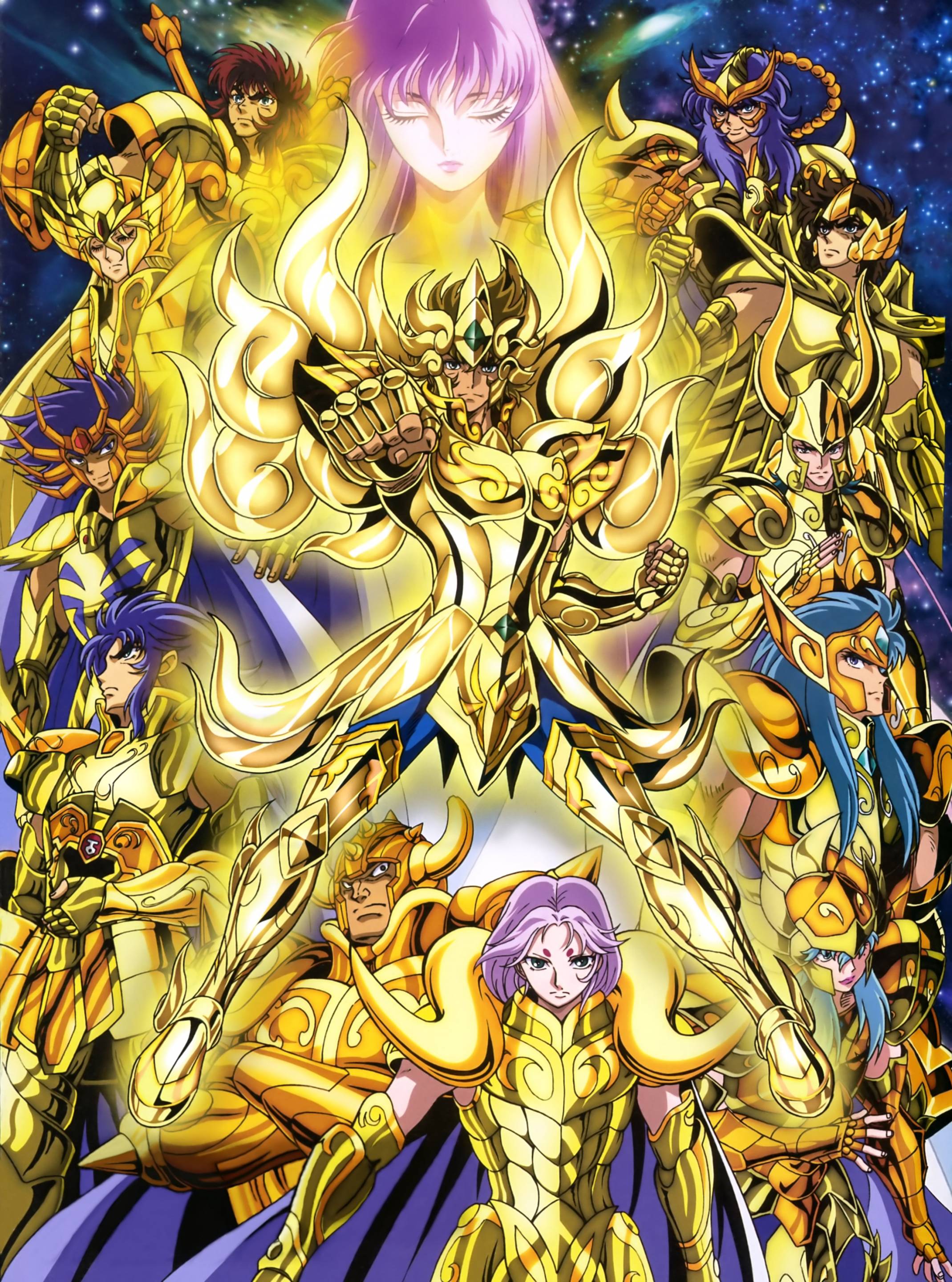 Saint Seiya: Soul of Gold (Alma de Ouro) tem estreia mundial