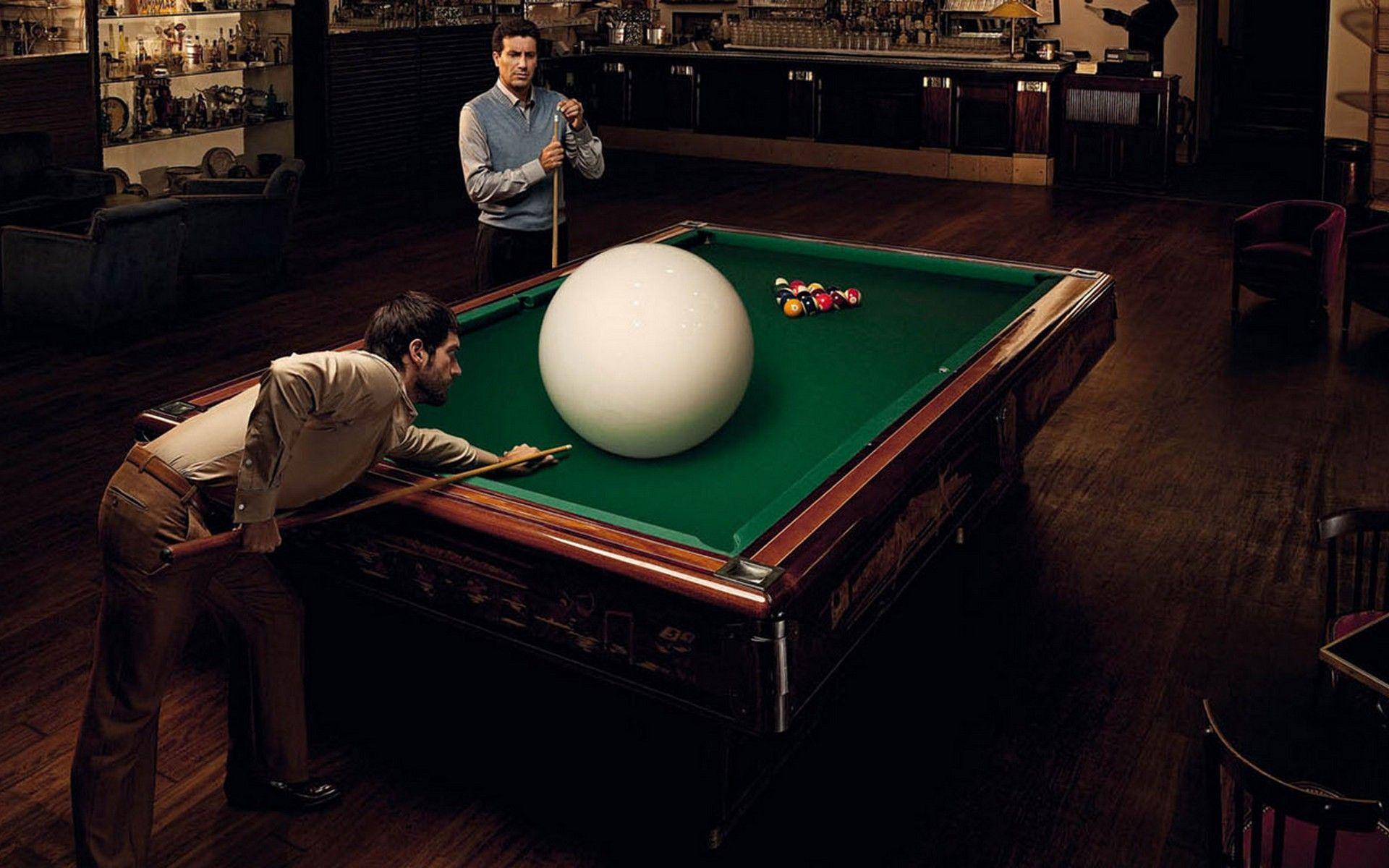 bar, funny, pool cue, pool table :: Wallpapers.