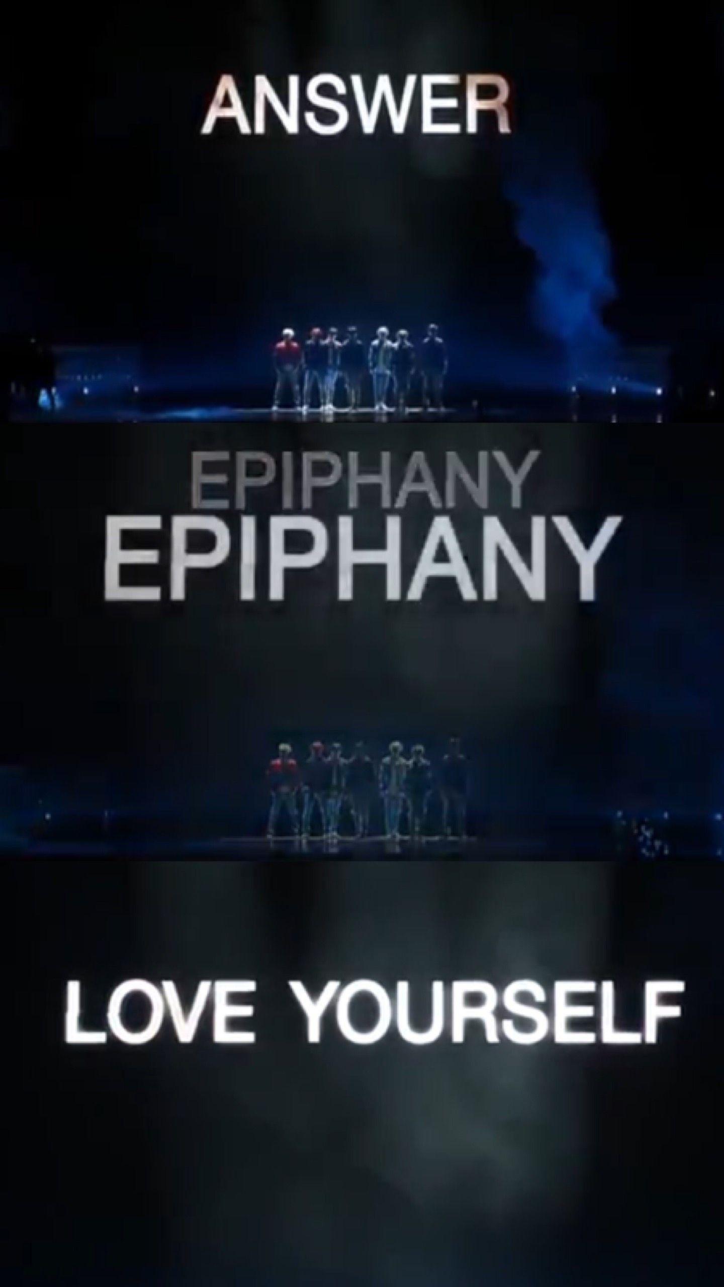 BTS loveyourself answer epiphany