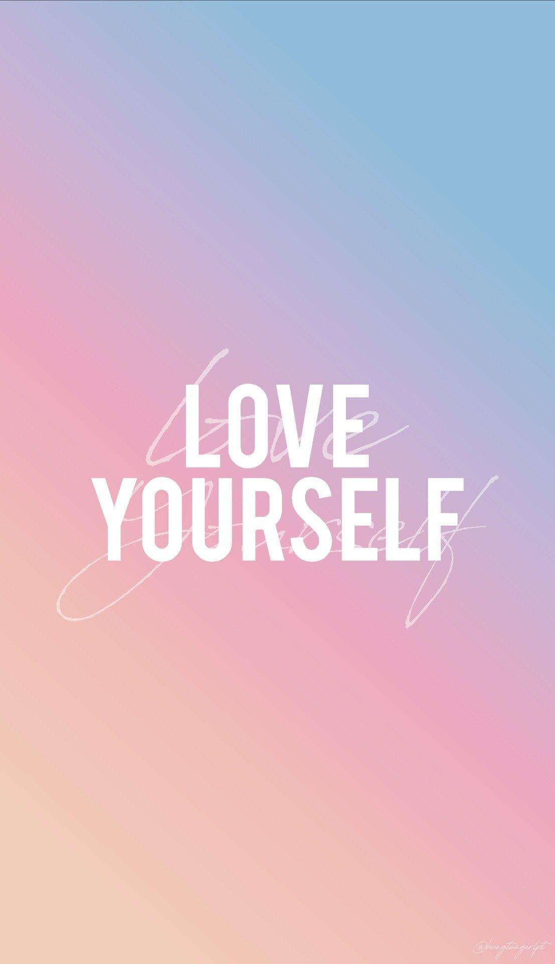 Aesthetic Love Yourself Wallpapers Wallpaper Cave