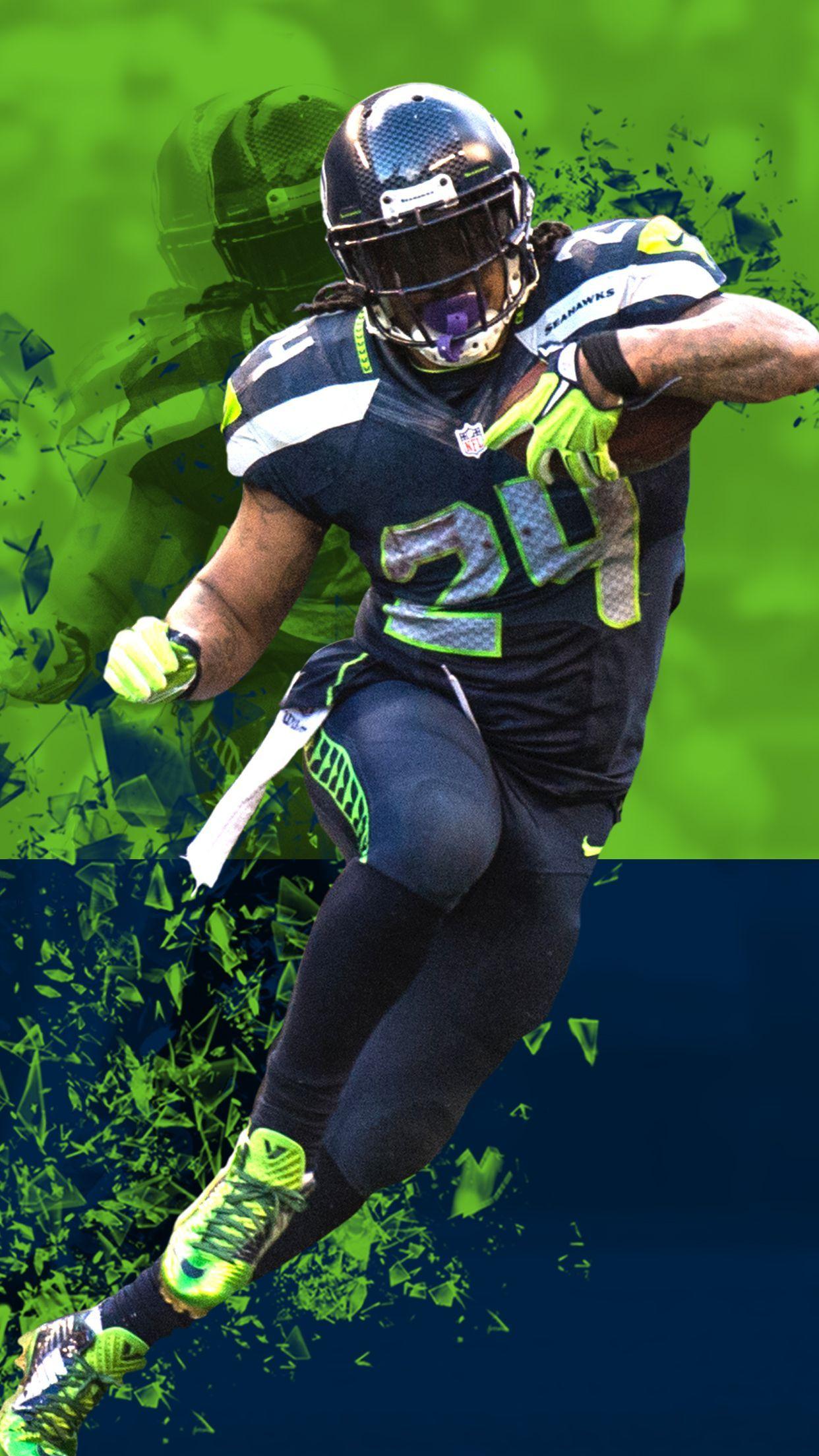 Russell Wilson Wallpaper - iXpap  Seattle seahawks football, Nfl