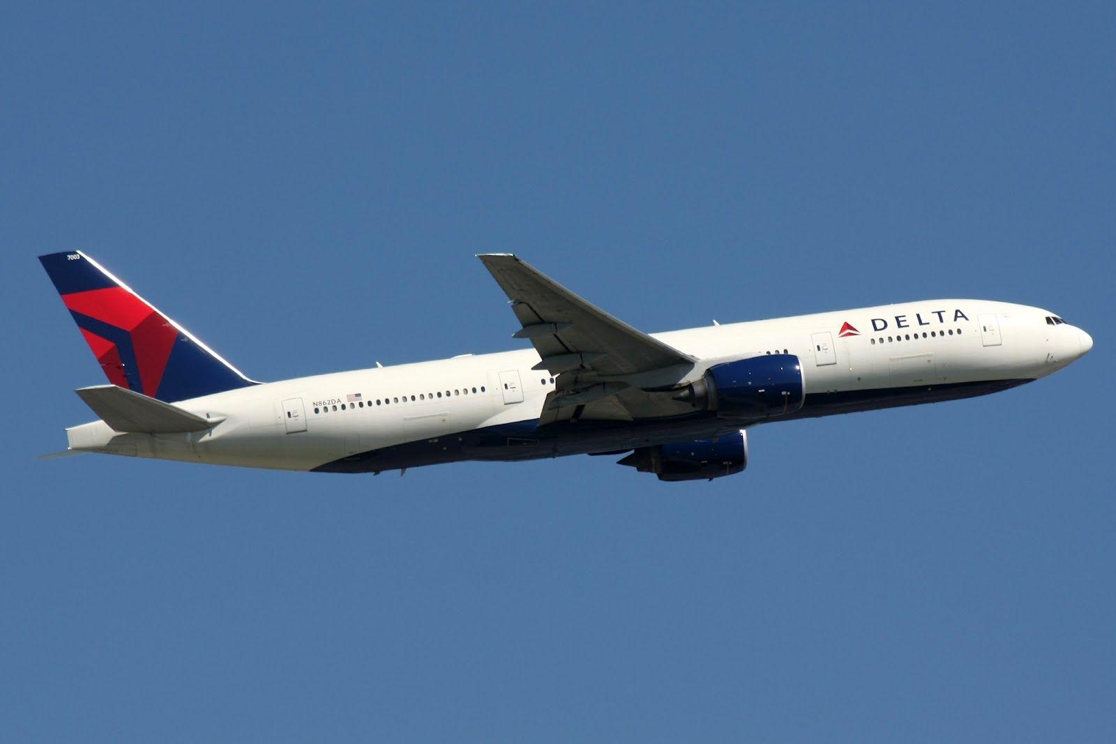 Boeing 777 200 Of Delta Airlines Aircraft Wallpaper 2840