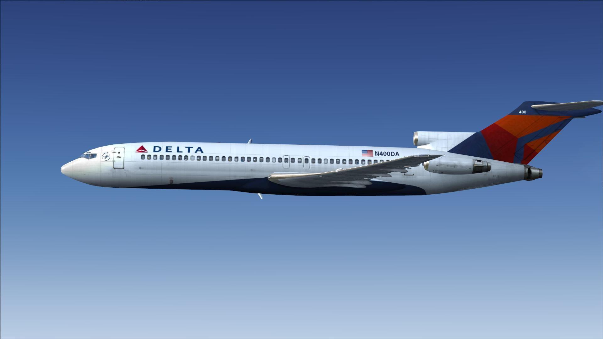 Delta Airlines Boeing 727 200 N400DA