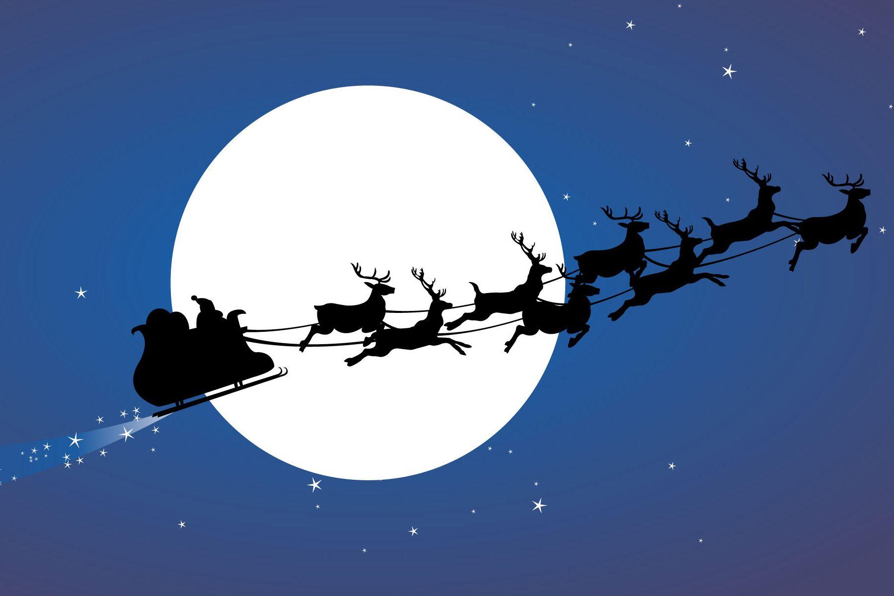 Christmas Sleigh Wallpaper High Quality