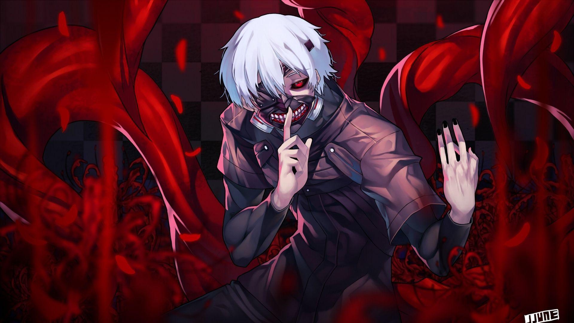 Tokyo Ghoul Kaneki Ken Wallpaper '1920x1080p' v2 by susull936 on