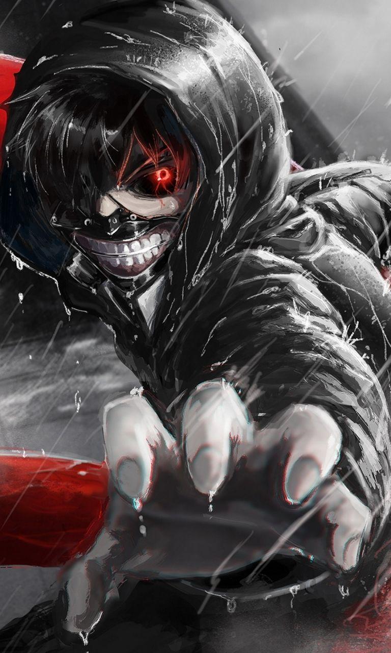 Download The Future of Communication -- Kaneki Phone Wallpaper