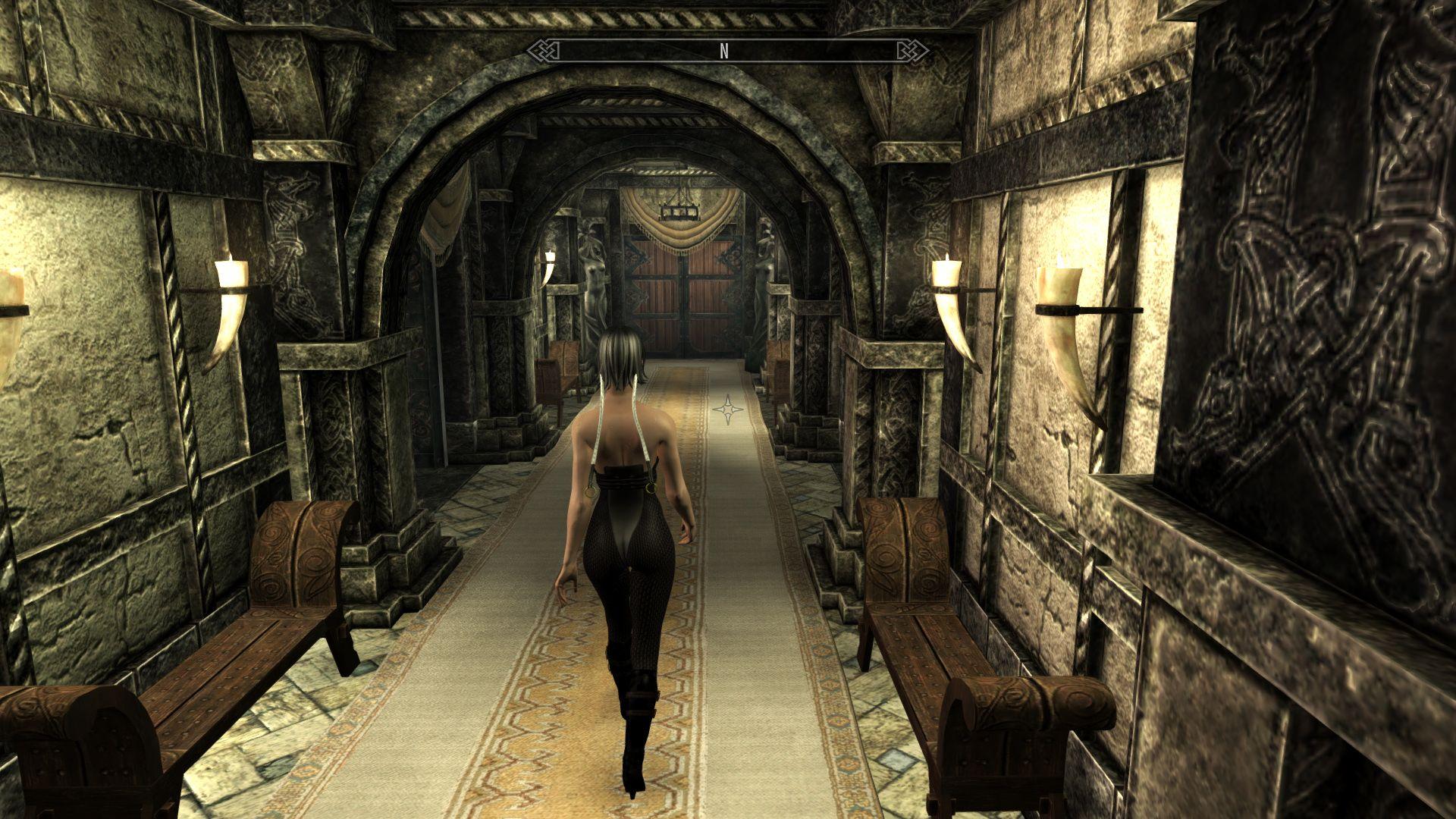 SoiFon WIP hair at Skyrim Nexus and community