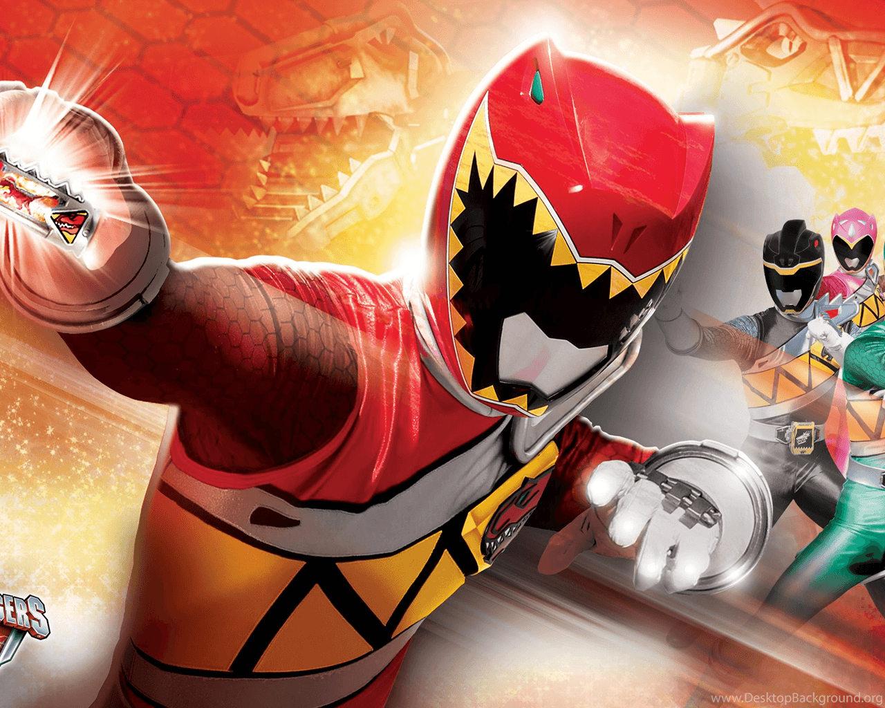 Dino Charge Red Ranger Wallpaper Power Rangers The Official