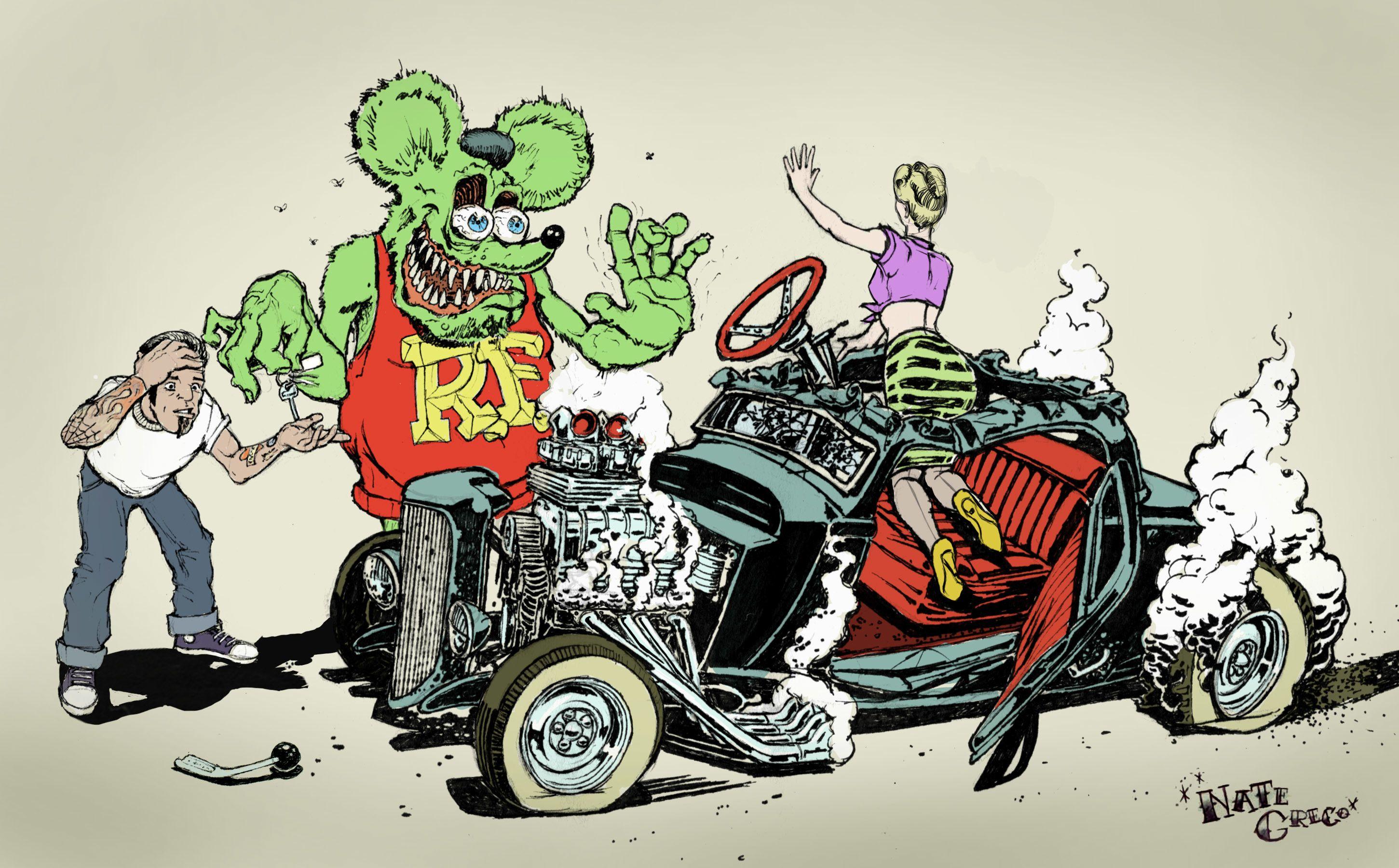 Artistic Rat Fink HD Wallpapers and Backgrounds