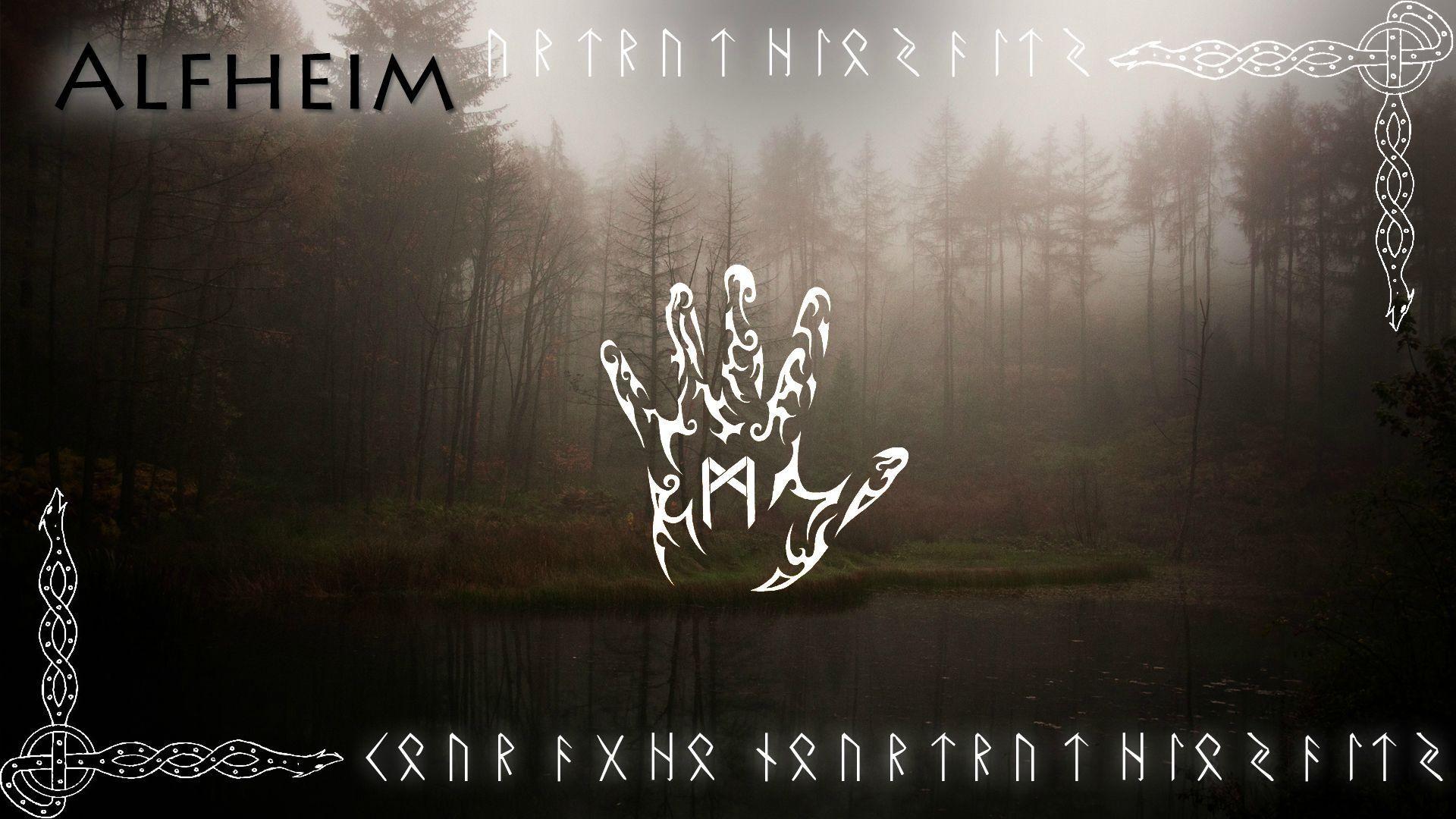 asatru wallpaper runes, Viking wallpaper