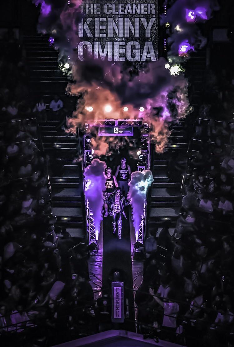 Here's a nice Orange Cassidy mobile wallpaper I found on Instagram