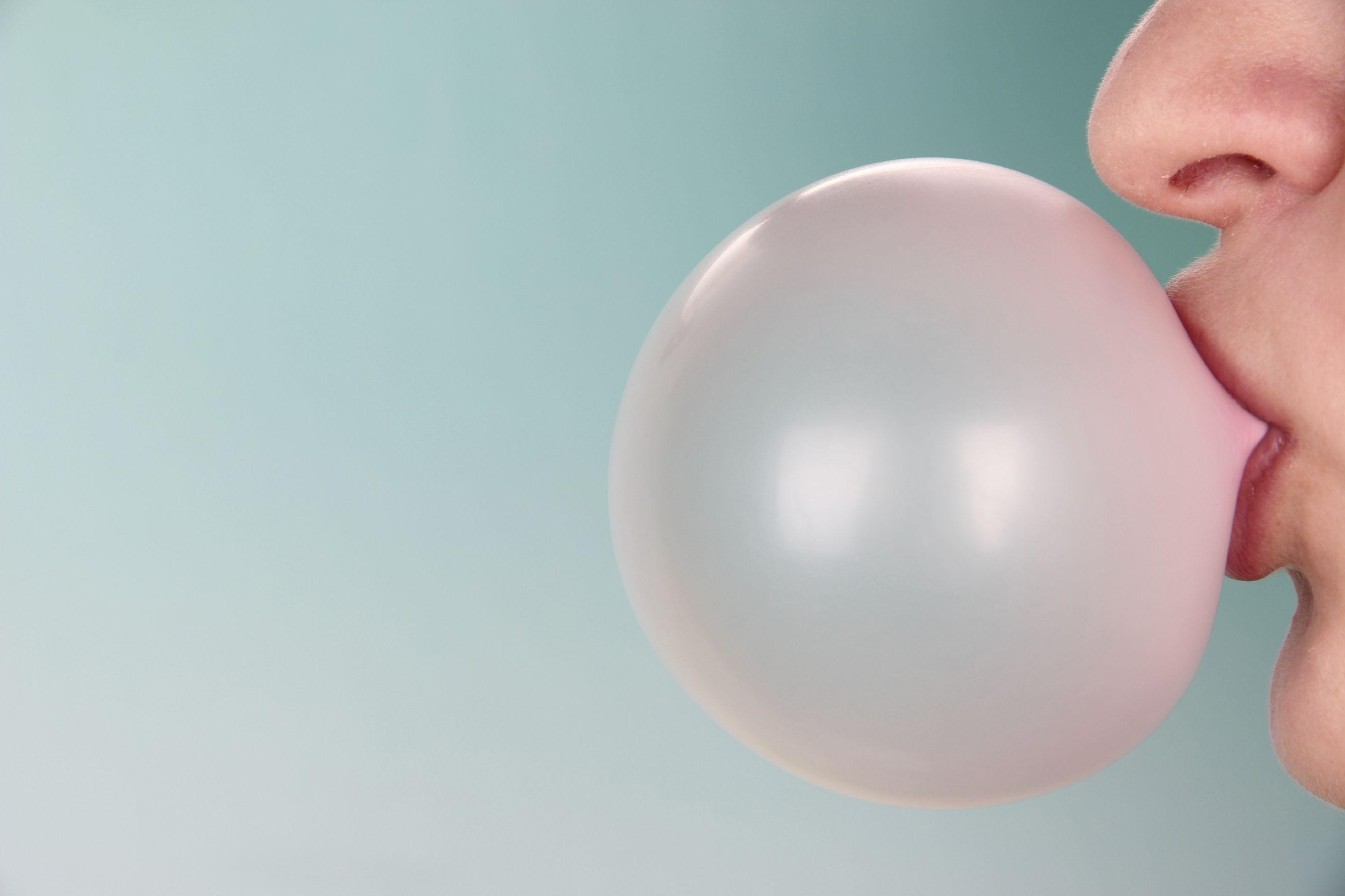 Bubbles Of Chewing Gum Wallpaper High Quality