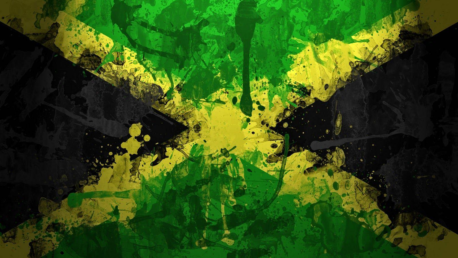 flag of Jamaica Wallpaper and Background Imagex900