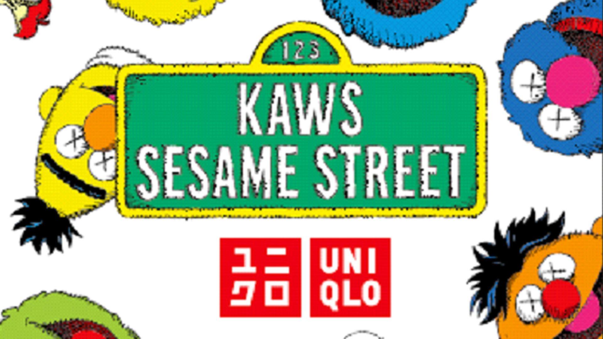 kaws sesame street big bird