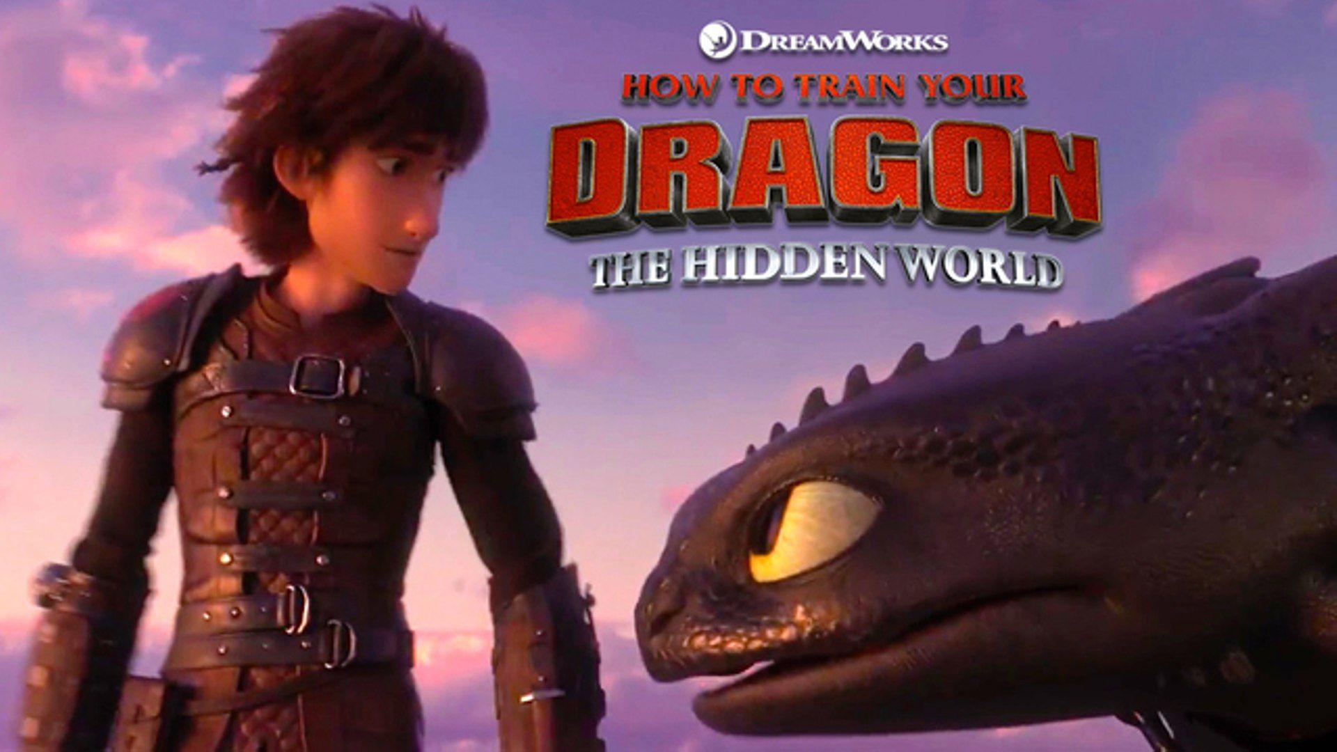 How to Train Your Dragon: Hidden World Clip. NYCC 2018