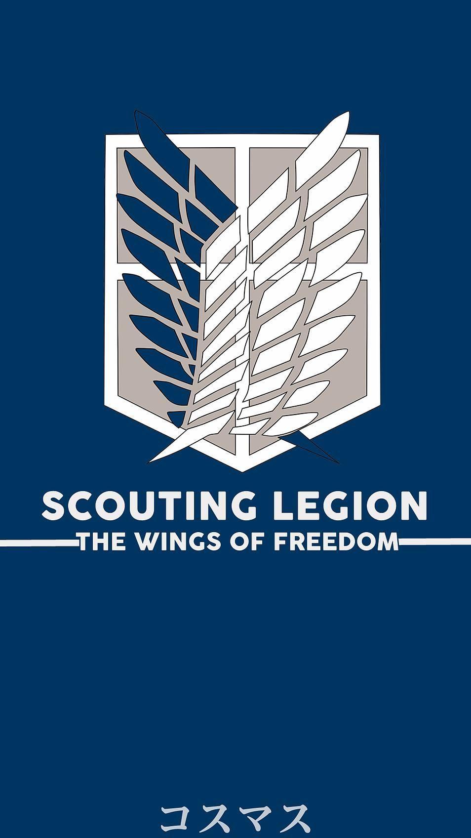 Scouting Legion Logo. Attack on titan .com
