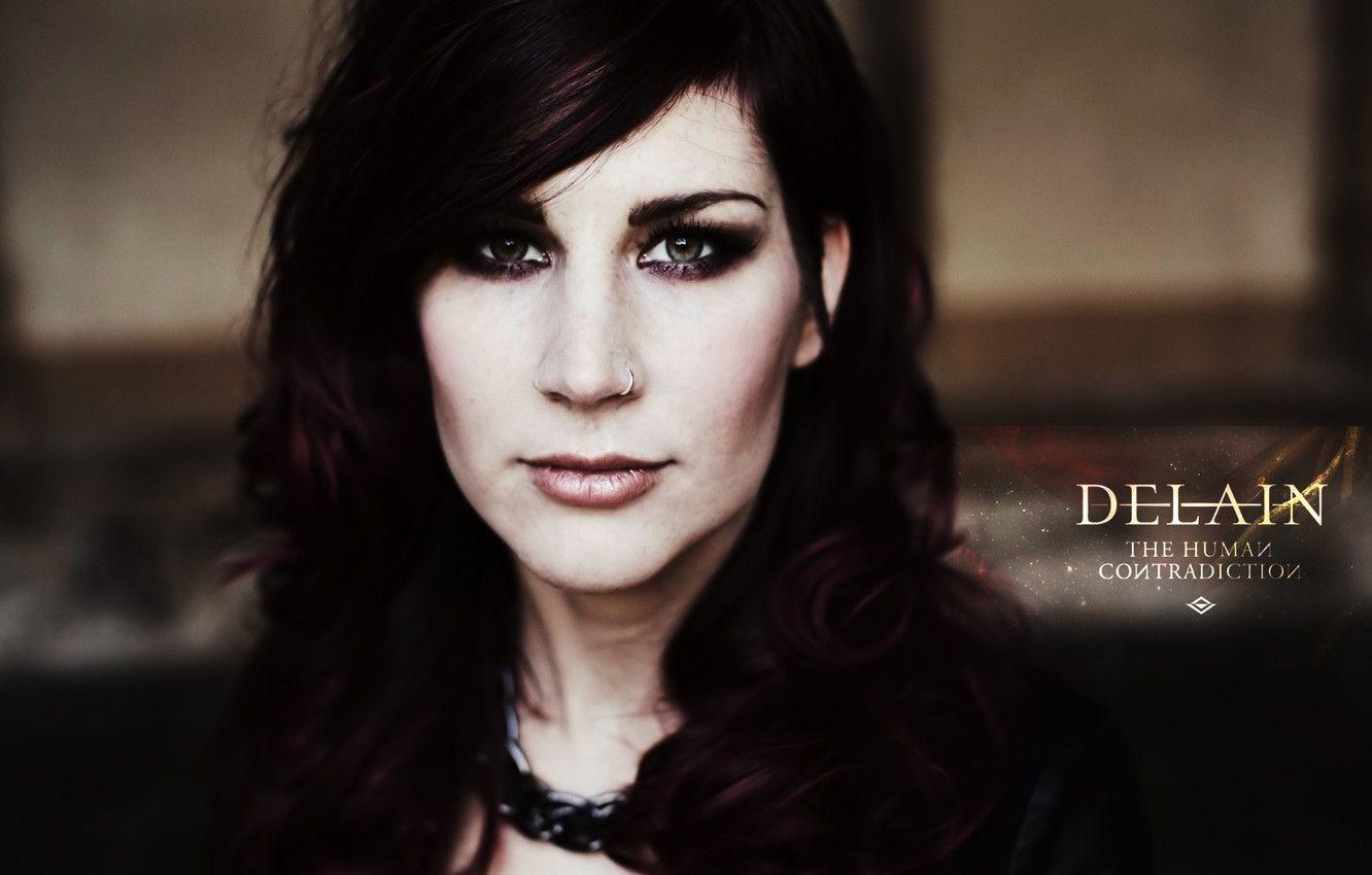 Wallpaper Delain, Johanna Charlotte Wessels, symphonic metal image for desktop, section девушки