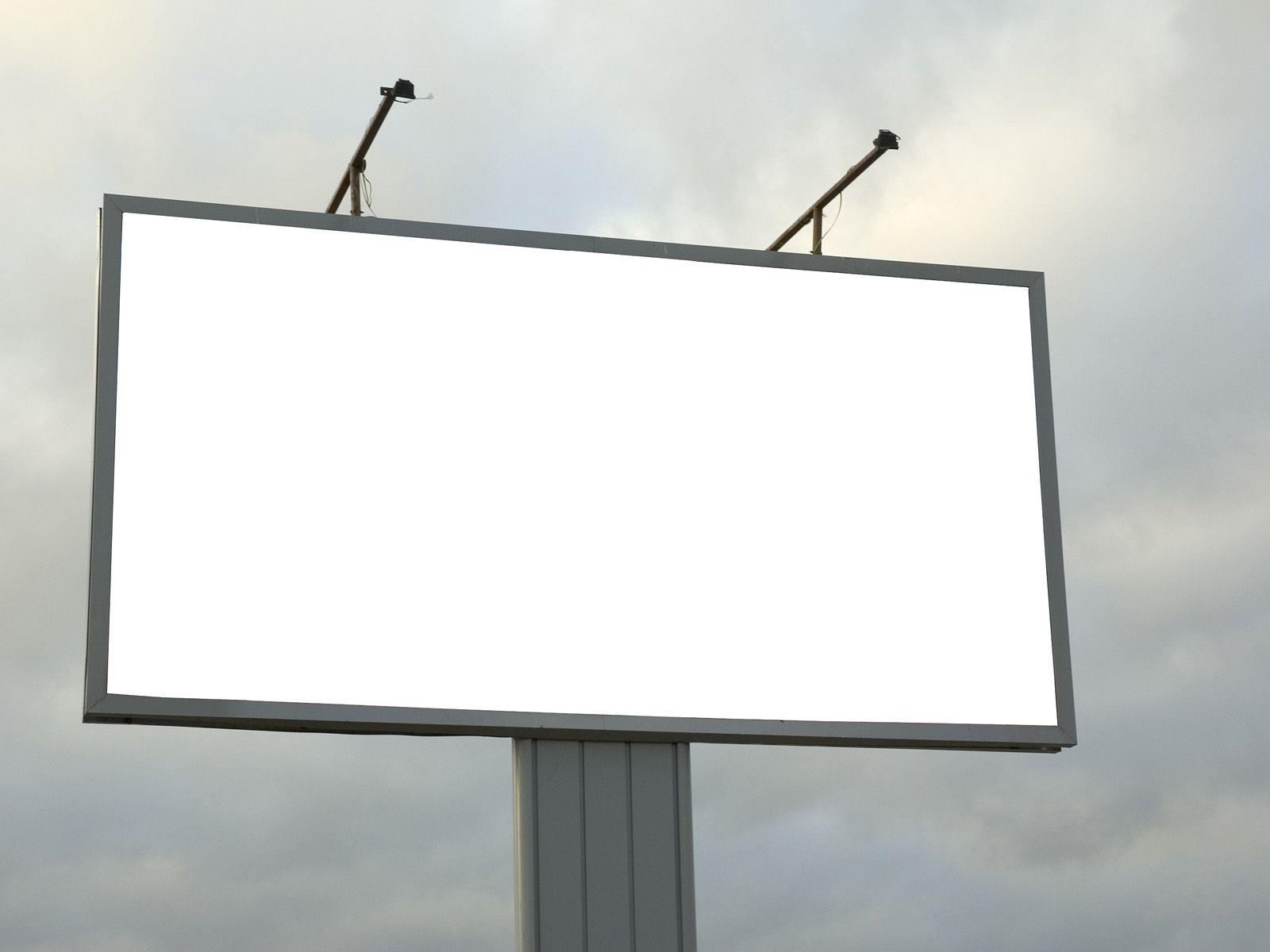 Blank billboard 15622
