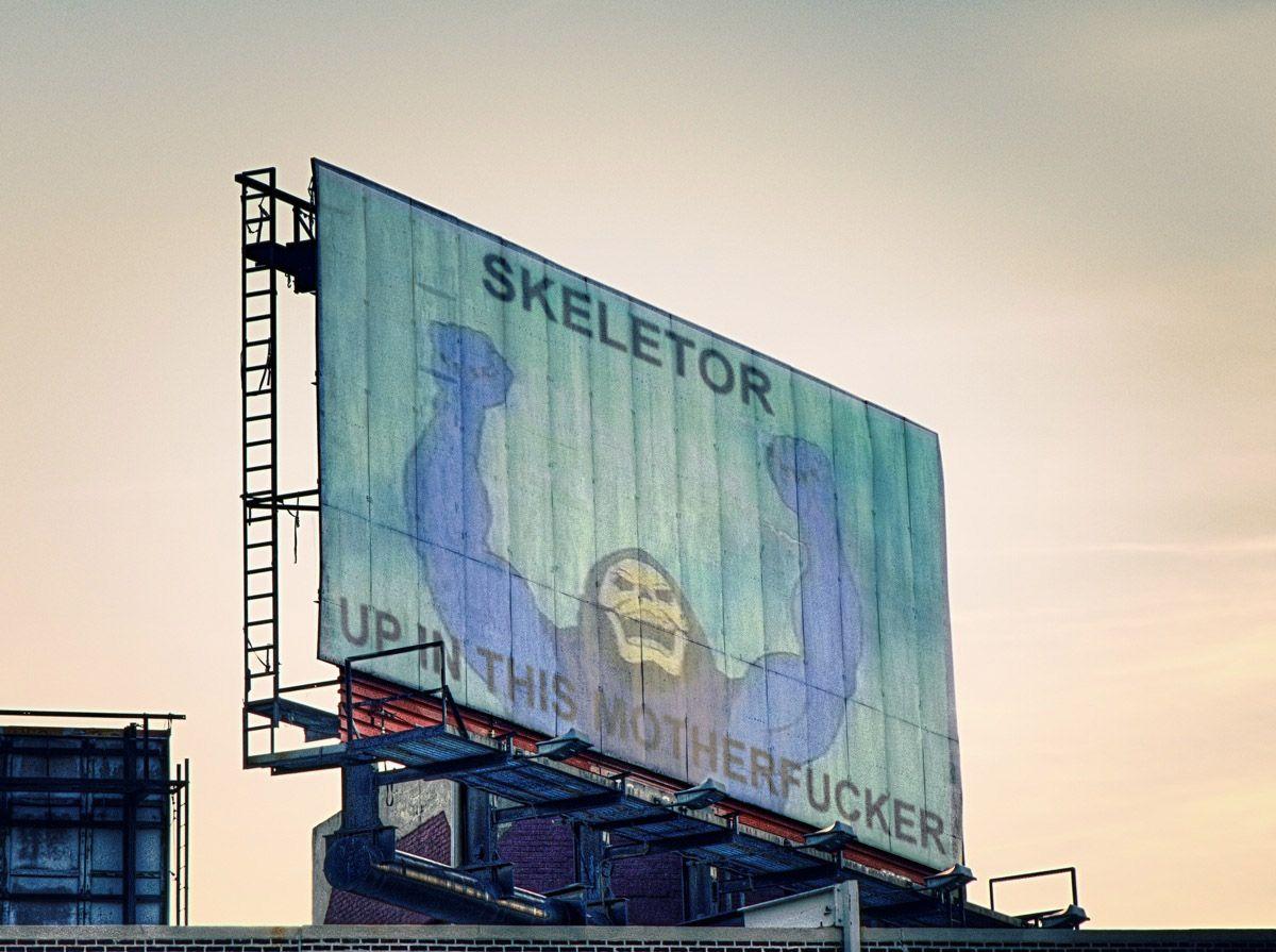 Skeletor Billboard Wallpaperx895