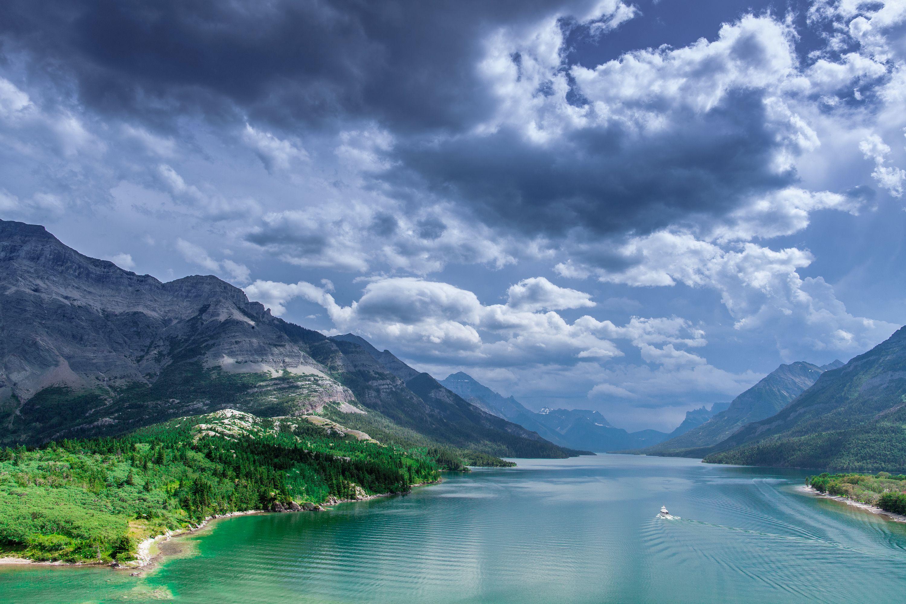 Daily Wallpaper: Waterton Lakes National Park, Canada. I Like To Waste My Time