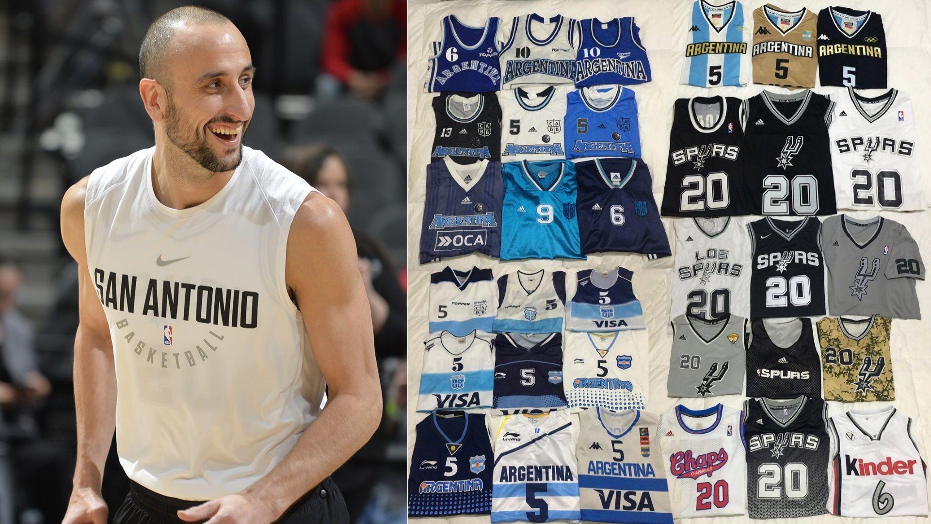 El desafío de Manu Ginóbili a un fanático que lo sorprendió con su