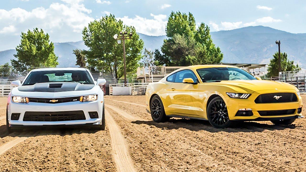 Ford Mustang GT vs. 2015 Chevrolet Camaro SS 2 Head Ep