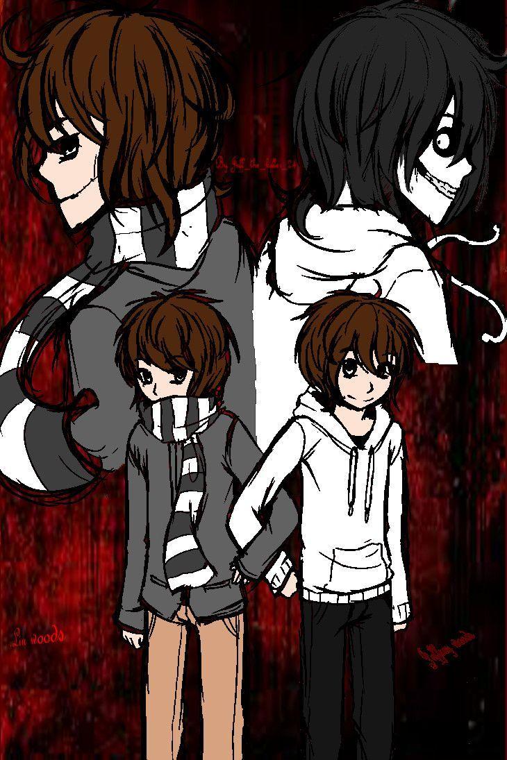 Jeff the Killer (Jeffrey Woods) And Homicidal Liu (Liu Woods) One