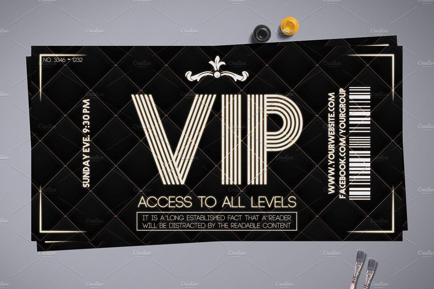 Luxury VIP Pass Card #photos#wallpaper#Mock#preview. Background