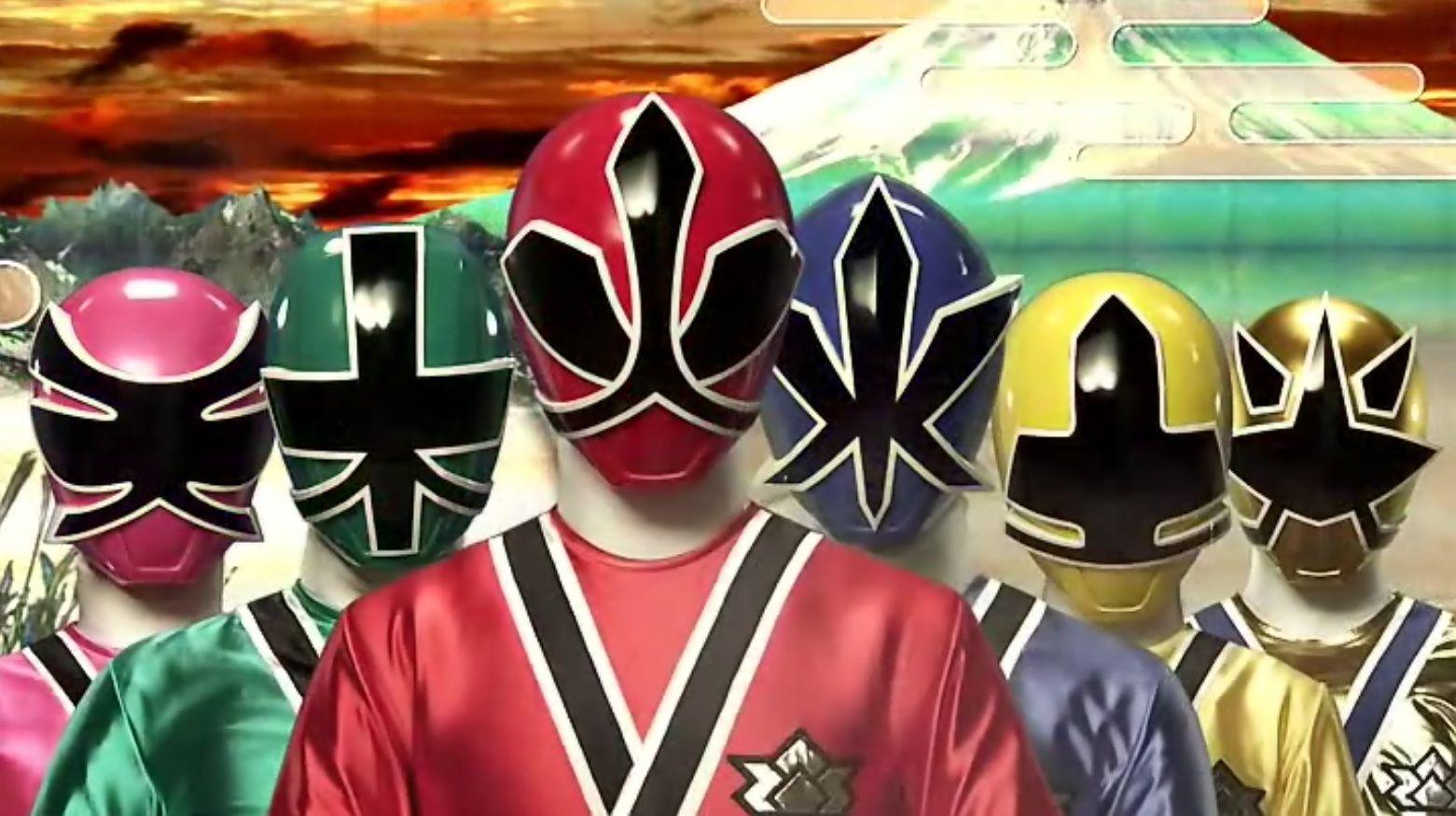 Samurai Sentai Shinkenger. It's Morphin Time Power Rangers