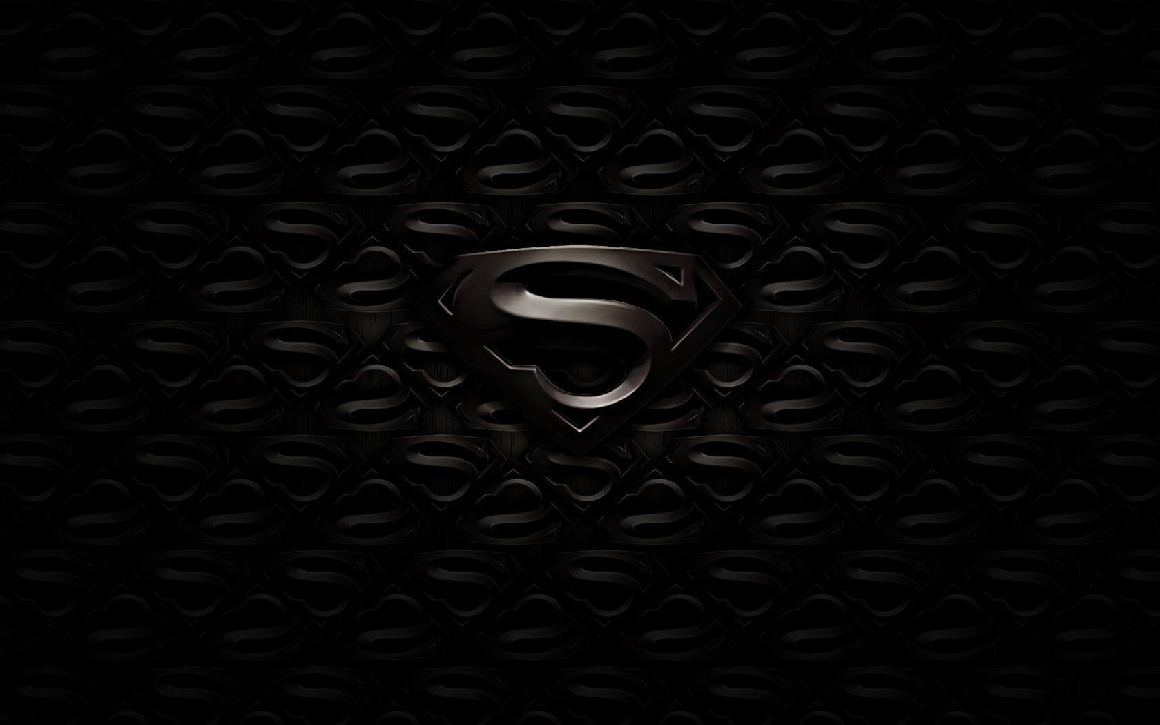 Superman Black Logo Wallpaper. Things to Wear