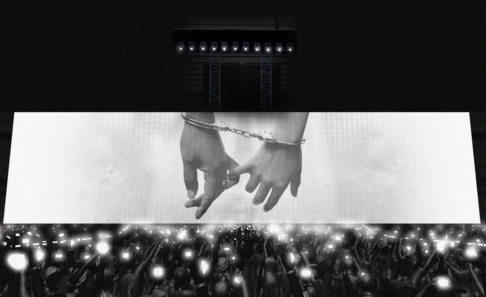 Beyoncé And Jay Z's 'On The Run II' Tour Stage Design