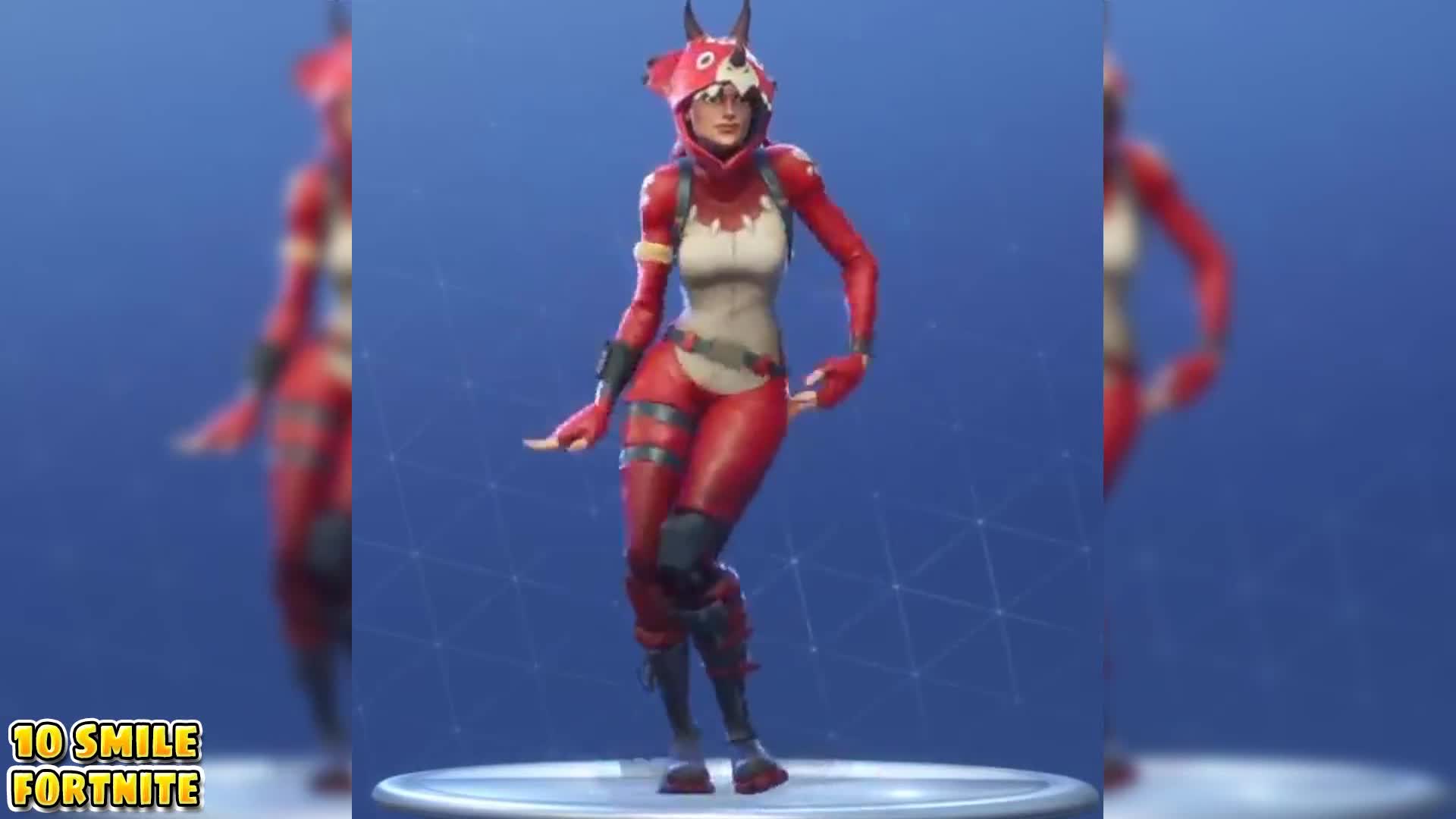 ALL FORTNITE *DANCES* WITH NEW TRICERA OPS SKIN! Take the L, Wiggle