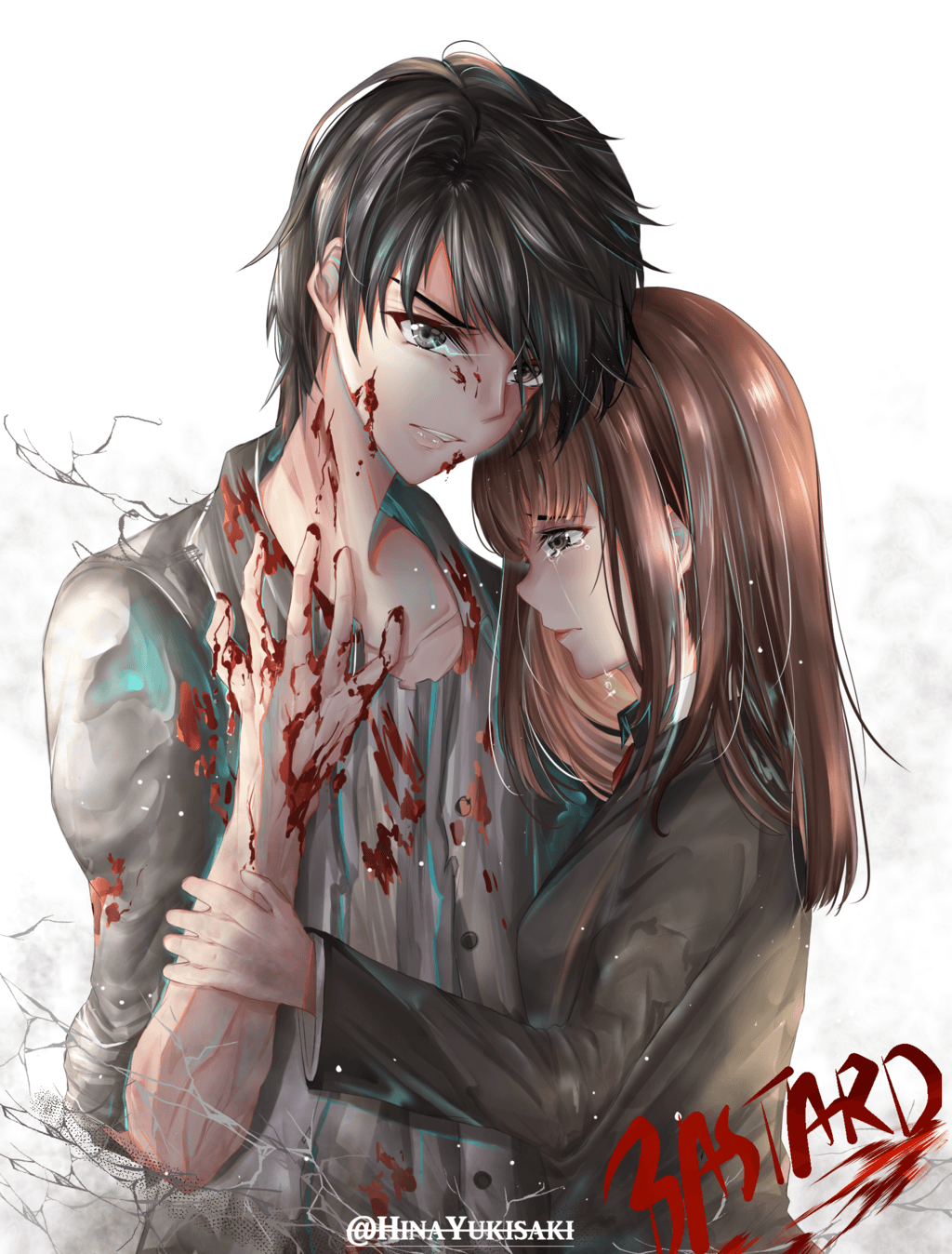 Jin x Kyun de Bastard. Bastard webtoon. Webtoon, Manhwa, Jin